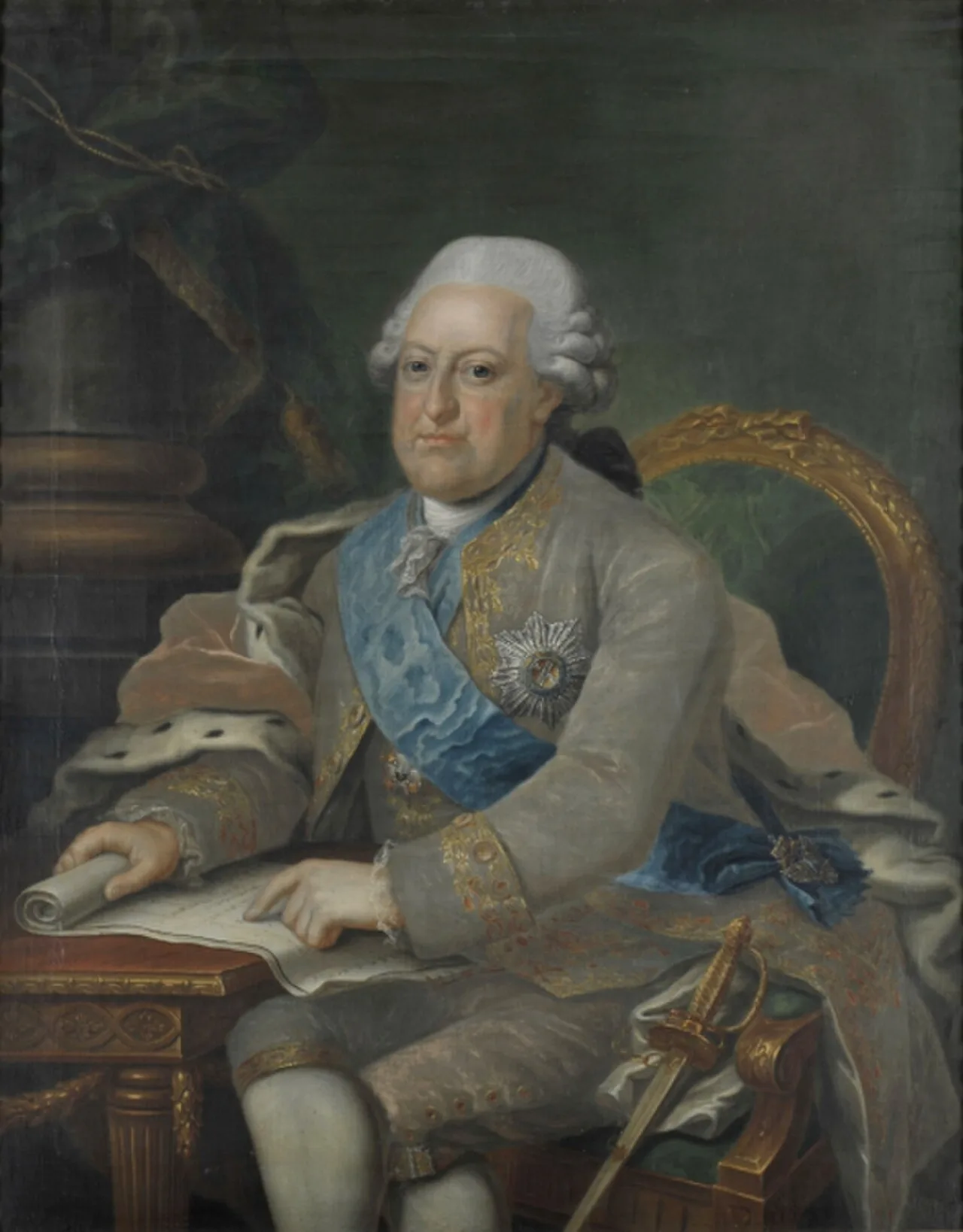Portrait of Friedrich August (1711–1785) – memorial page