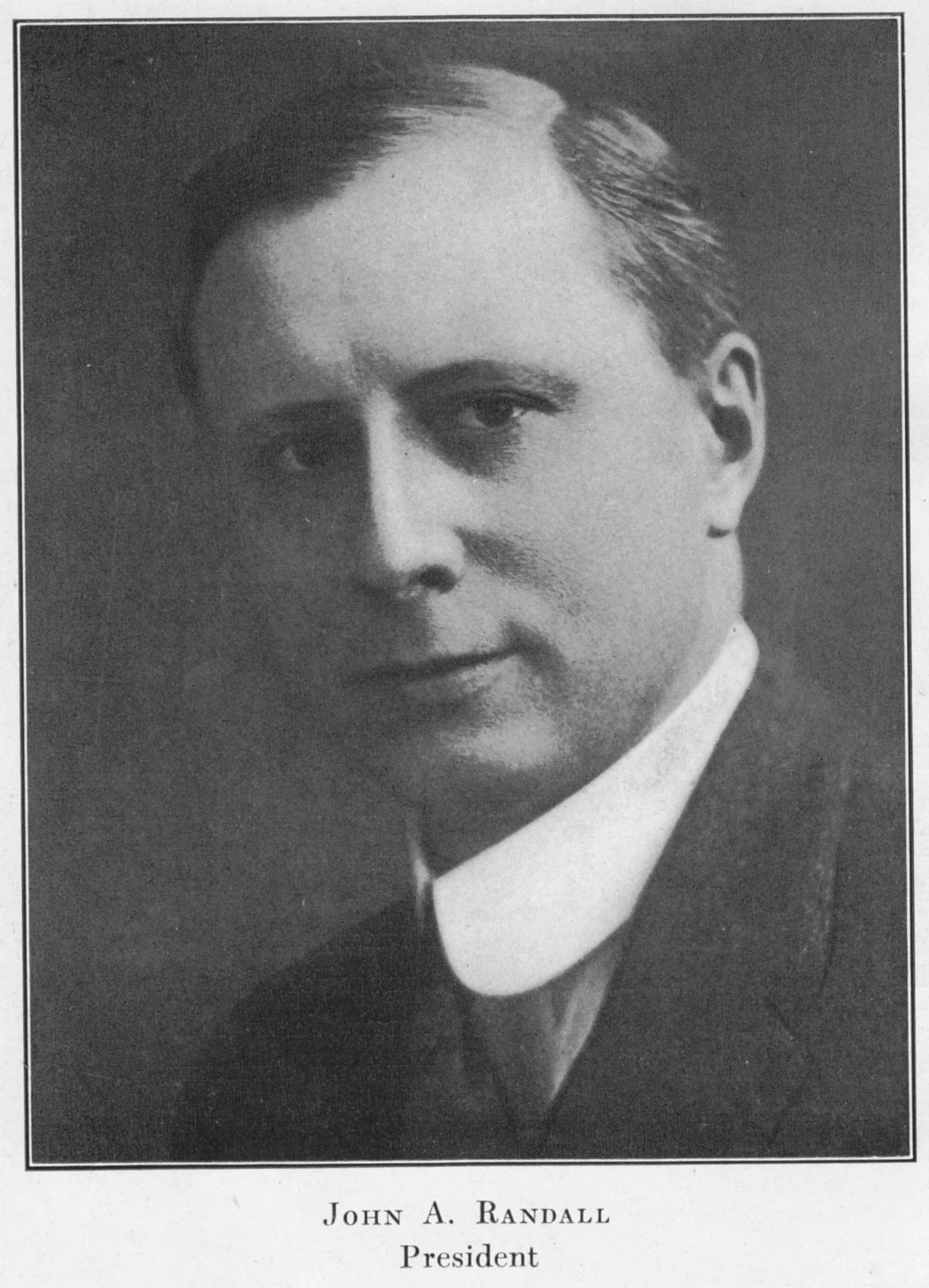 Porträt von John A. Randall (1881–1968) – Gedenkseite