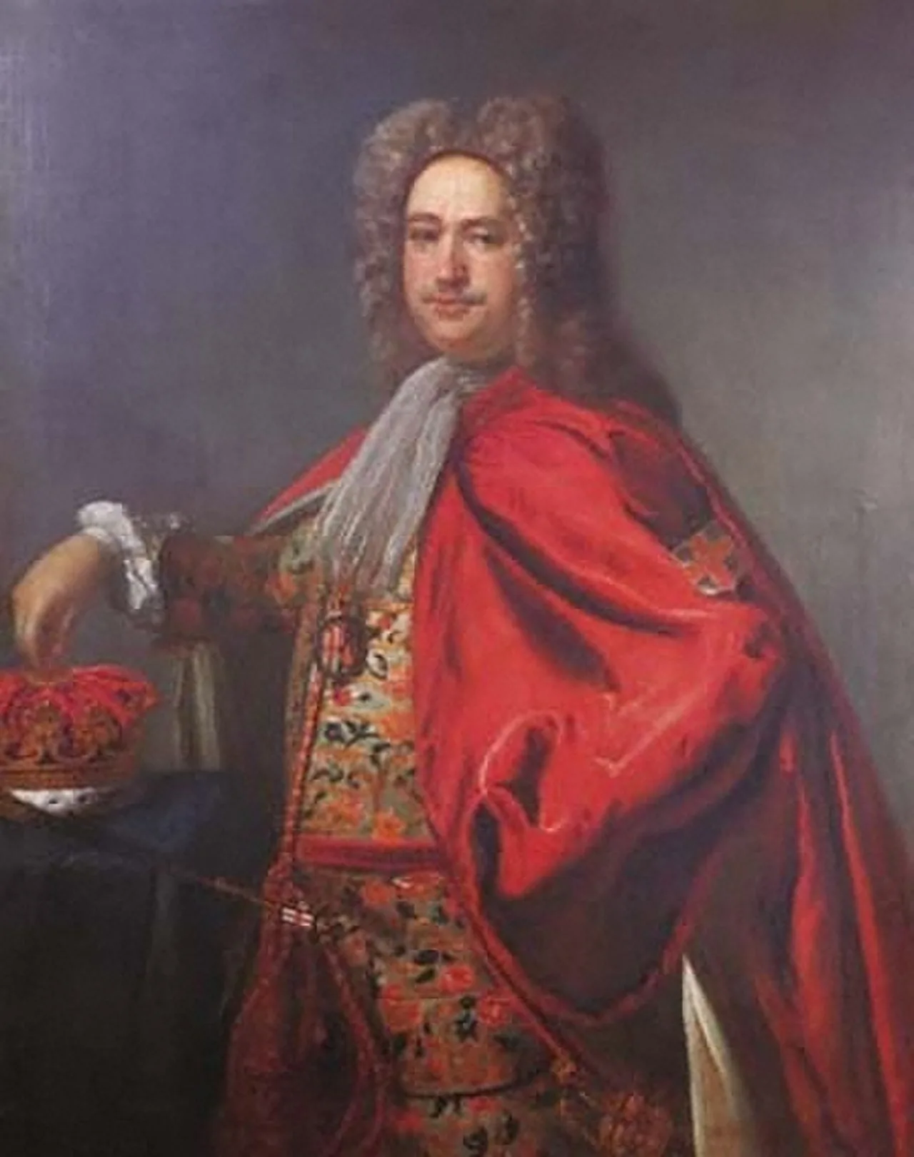 Portrait of John Anstis (1669–1744) – memorial page