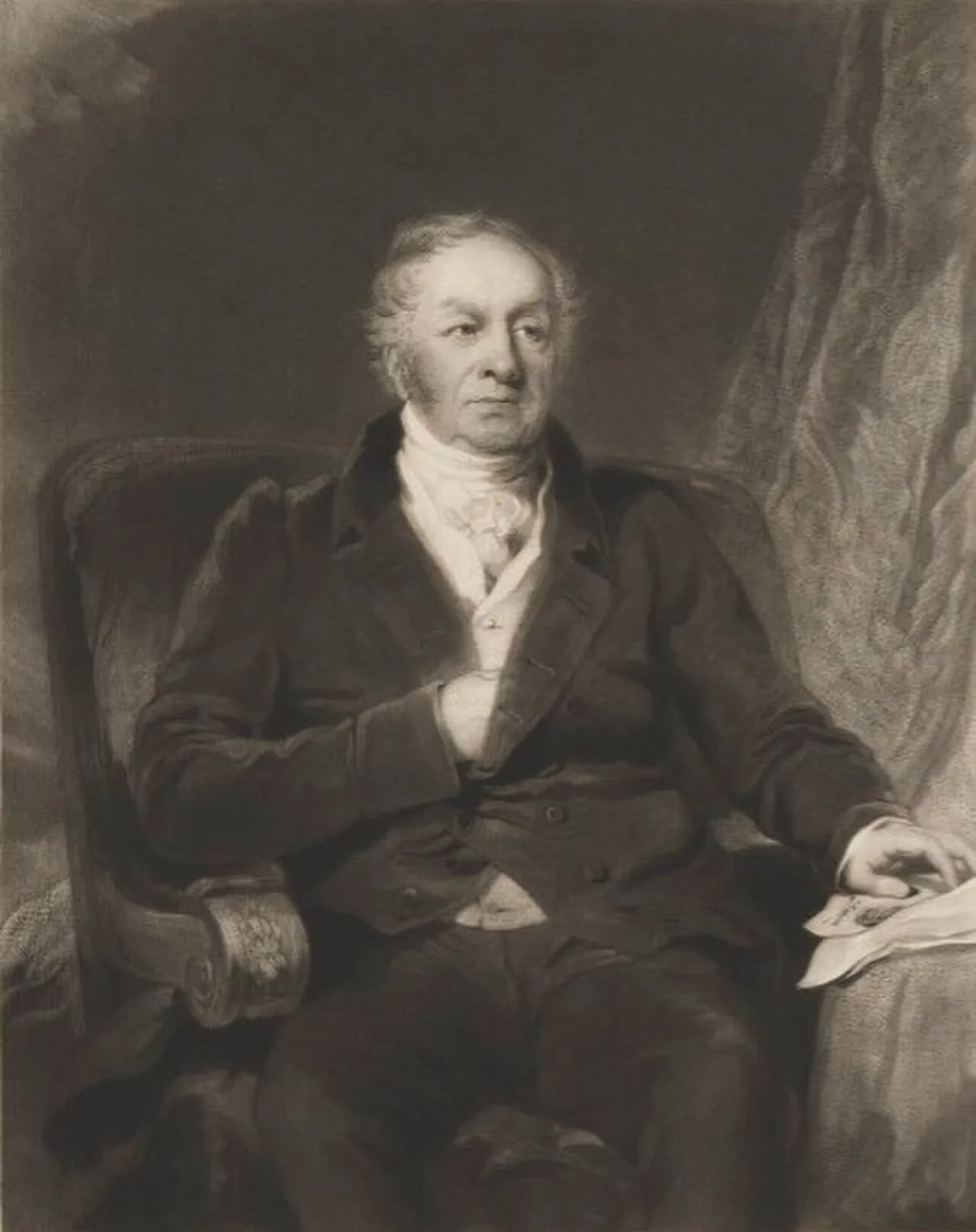 Portrait of John Cocks, 1st Earl Somers (1760–1841) – memorial page