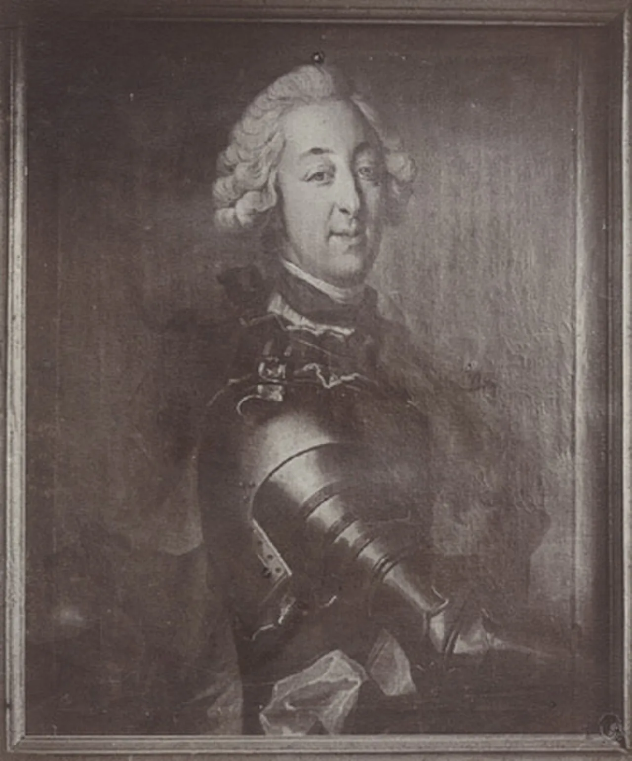 Porträt von Fredrik Georg Hans Carl Wachtmeister (1720–1792) – Gedenkseite