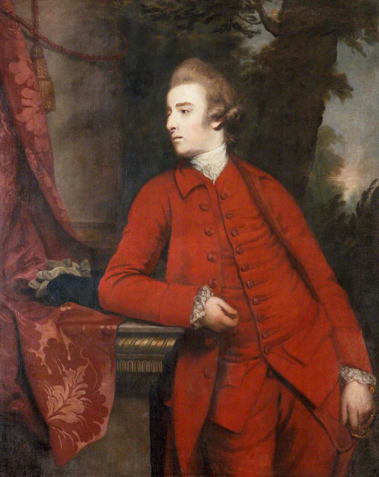 Porträt von John Dyke Acland (1746–1778) – Gedenkseite