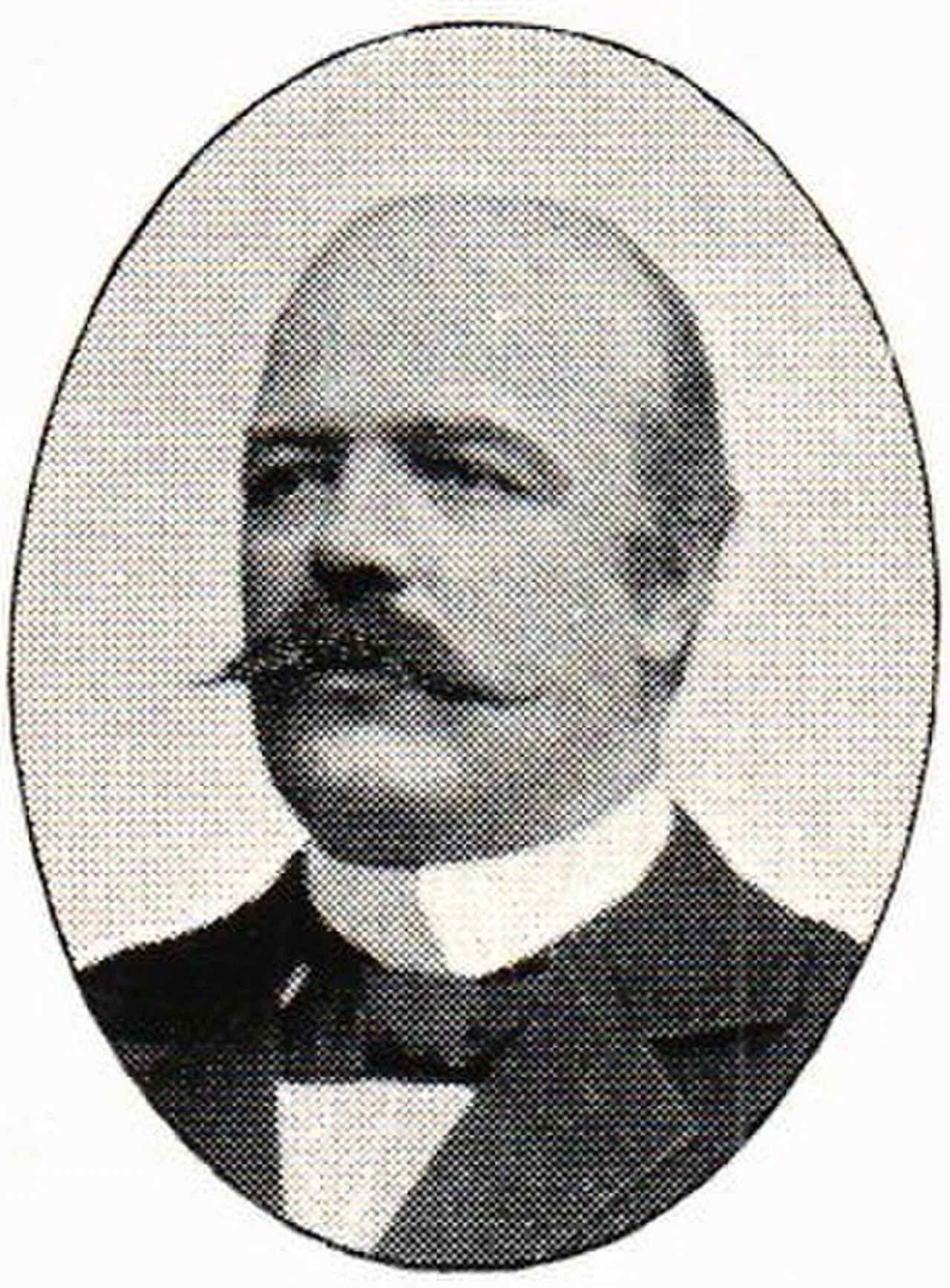 Porträt von Fredrik Wester (1845–1912) – Gedenkseite