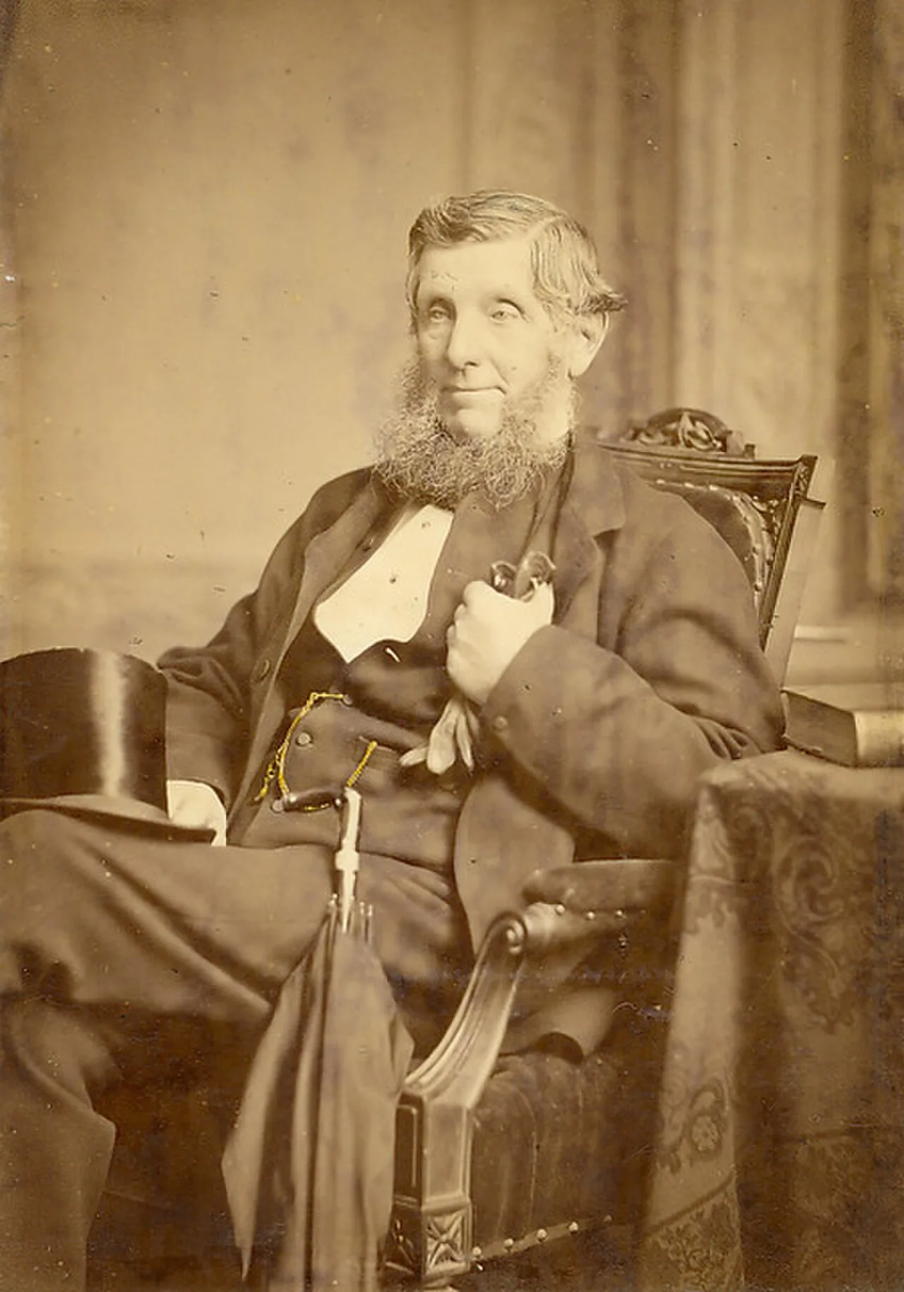 Portrait of John Lazar (1801–1879) – memorial page