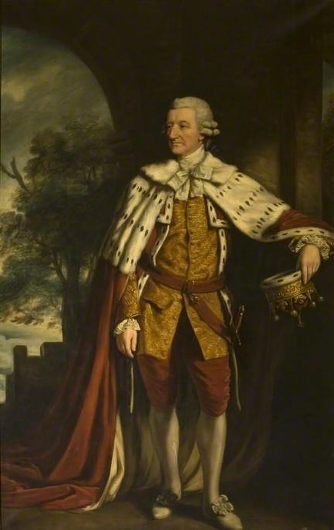 Porträt von John Montagu (1744–1814) – Gedenkseite
