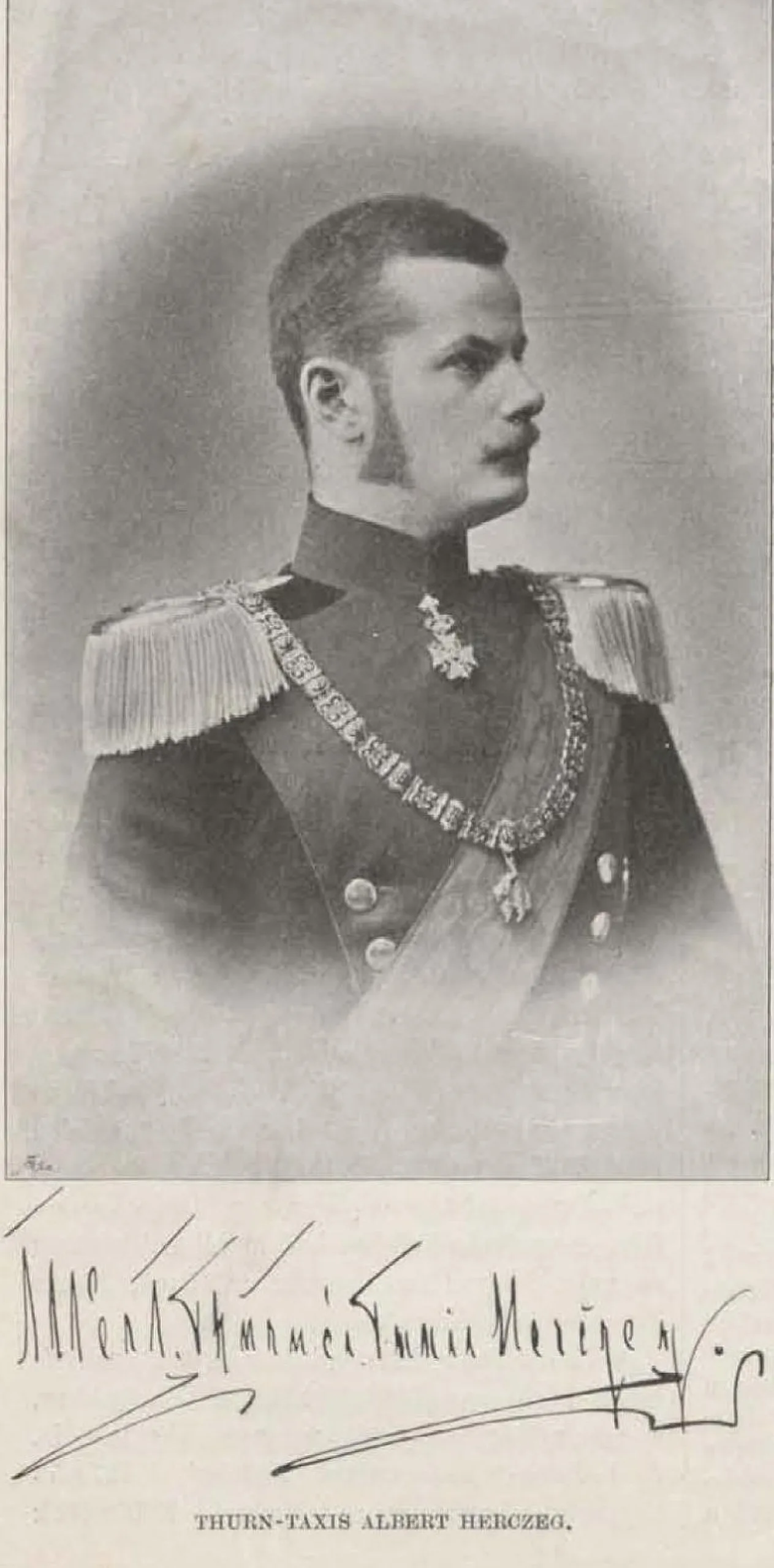 Porträt von Albert von Thurn und Taxis (1867–1952) – Gedenkseite