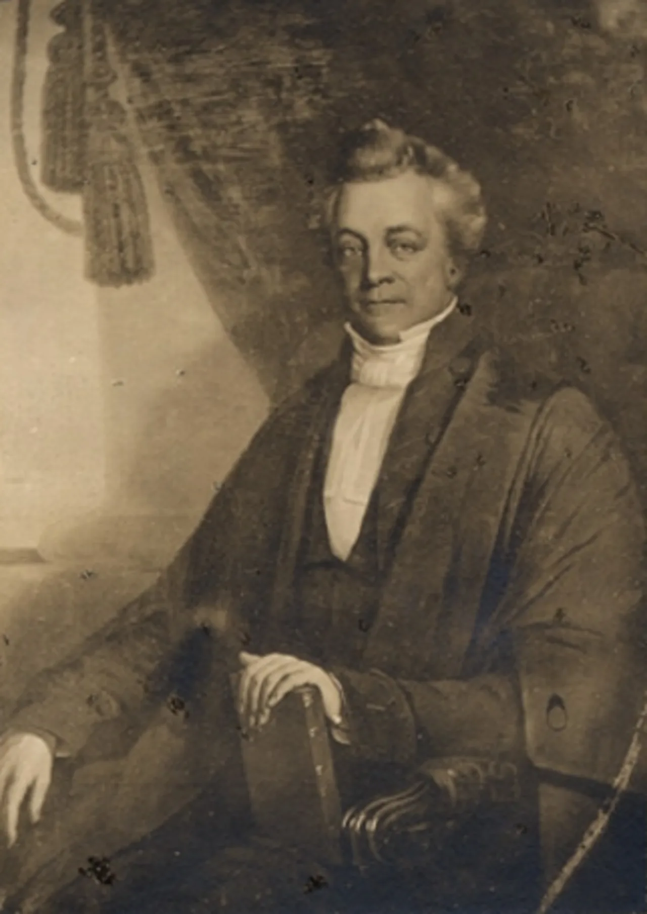 Portrait of Jonas Jones (1791–1848) – memorial page
