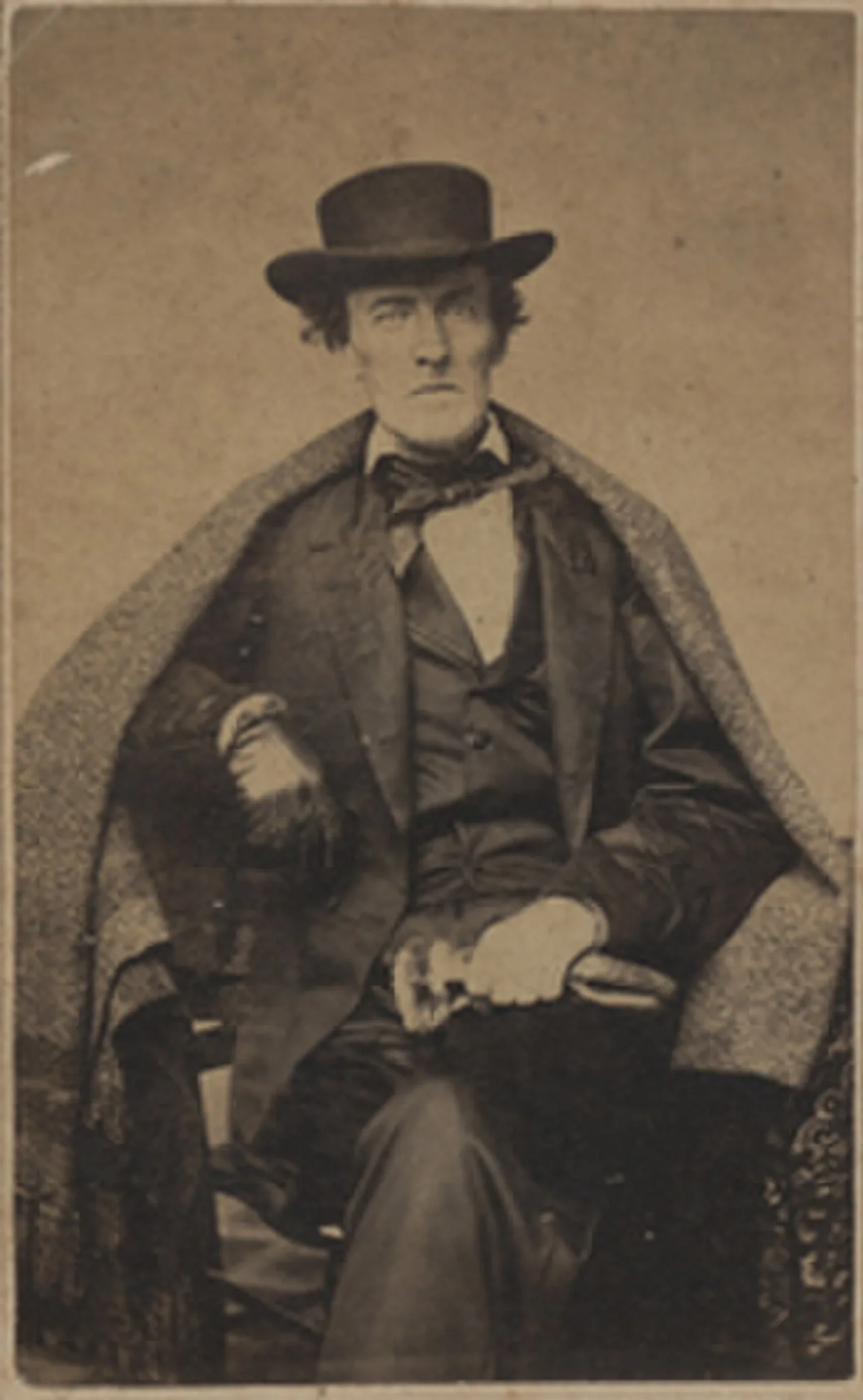 Porträt von Jonas R. Emrie (1812–1869) – Gedenkseite