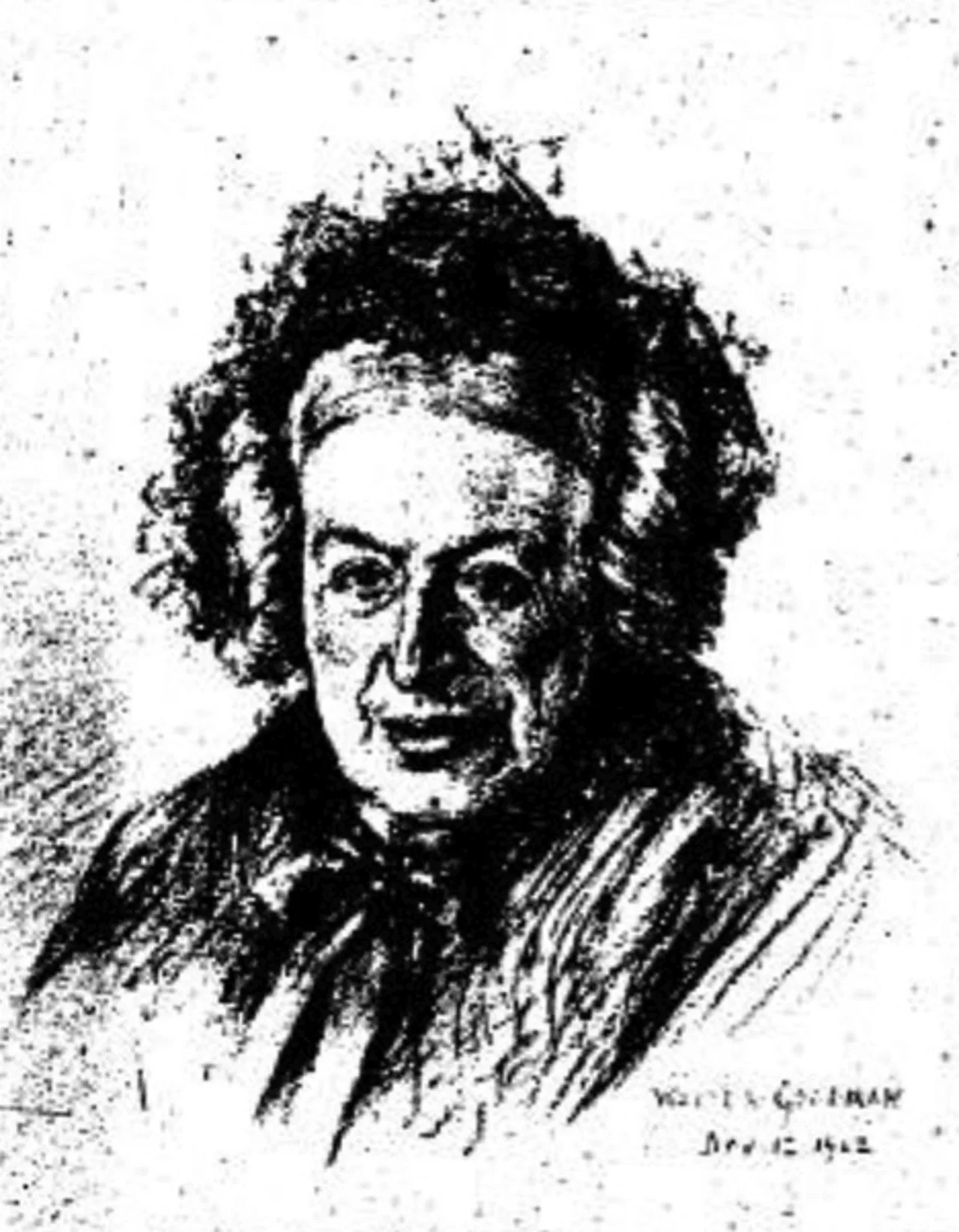 Portrait of Julia Goodman (1812–1906) – memorial page