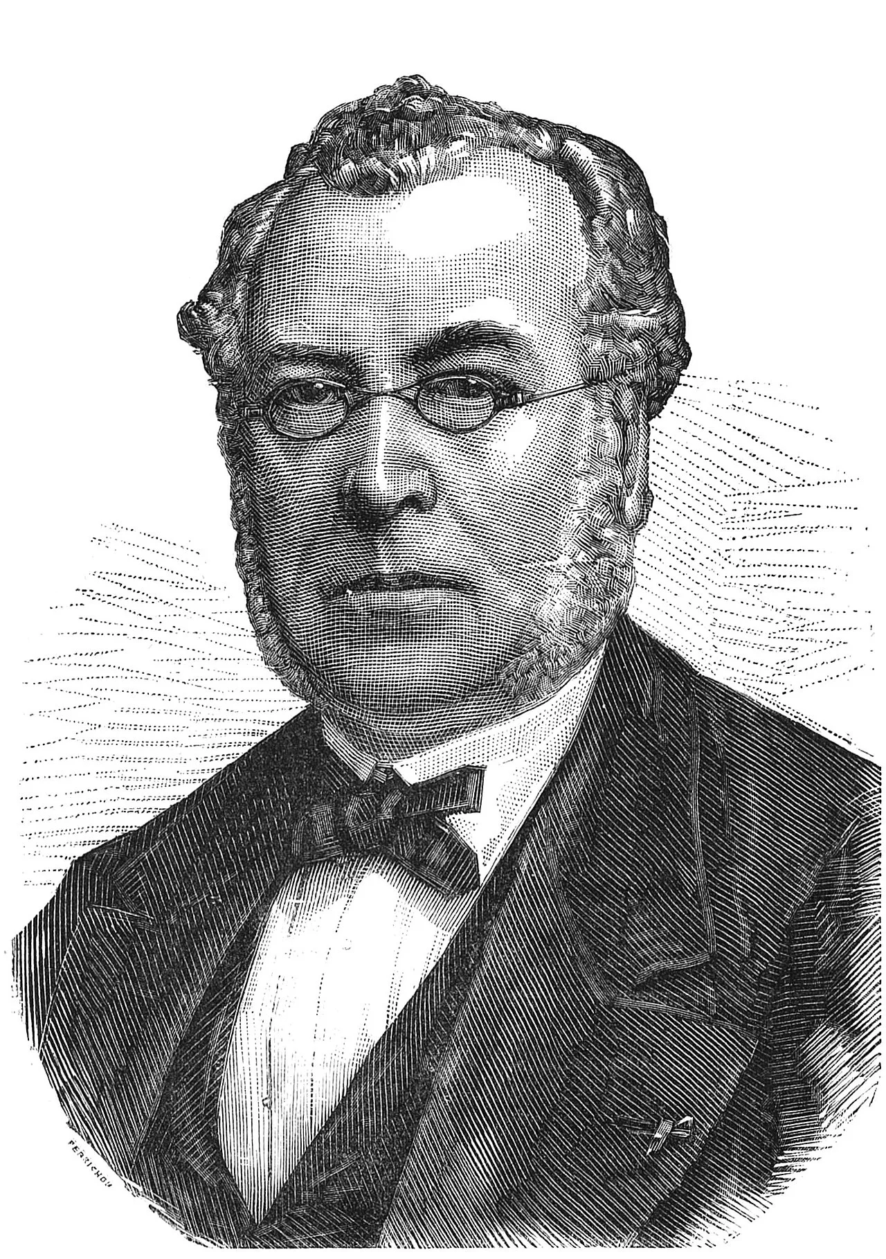 Porträt von Louis-Antoine-Alphonse Frère (1813–1889) – Gedenkseite