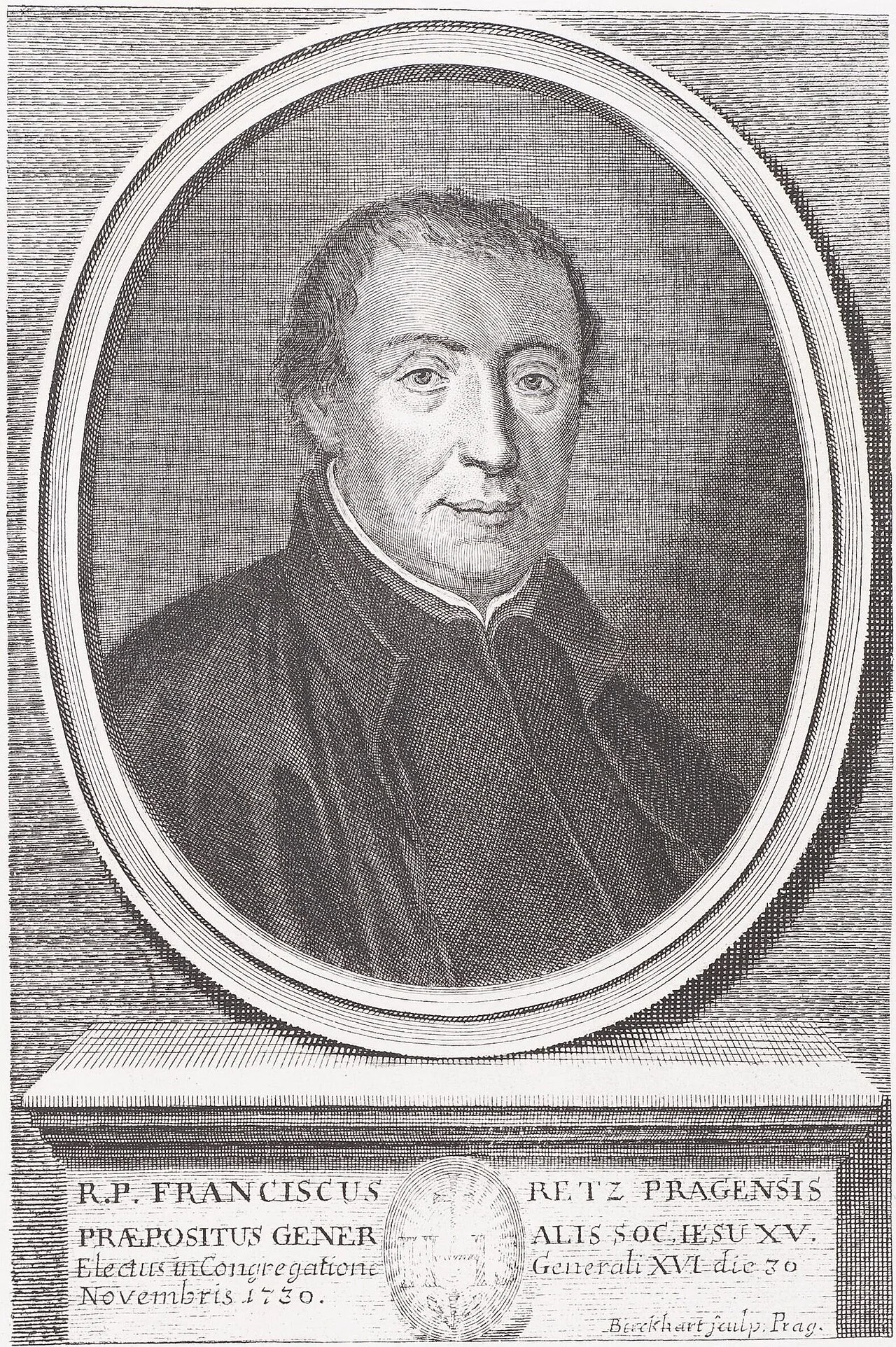 Portrait of Franz Retz (1673–1750) – memorial page