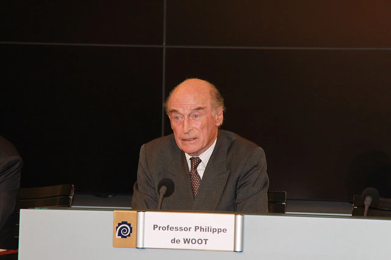 Portrait of Philippe De Woot (1930–2016) – memorial page