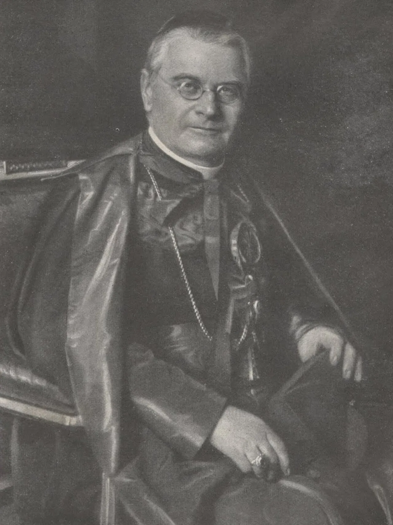 Porträt von Wilhelmus Marinus van Rossum (1854–1932) – Gedenkseite