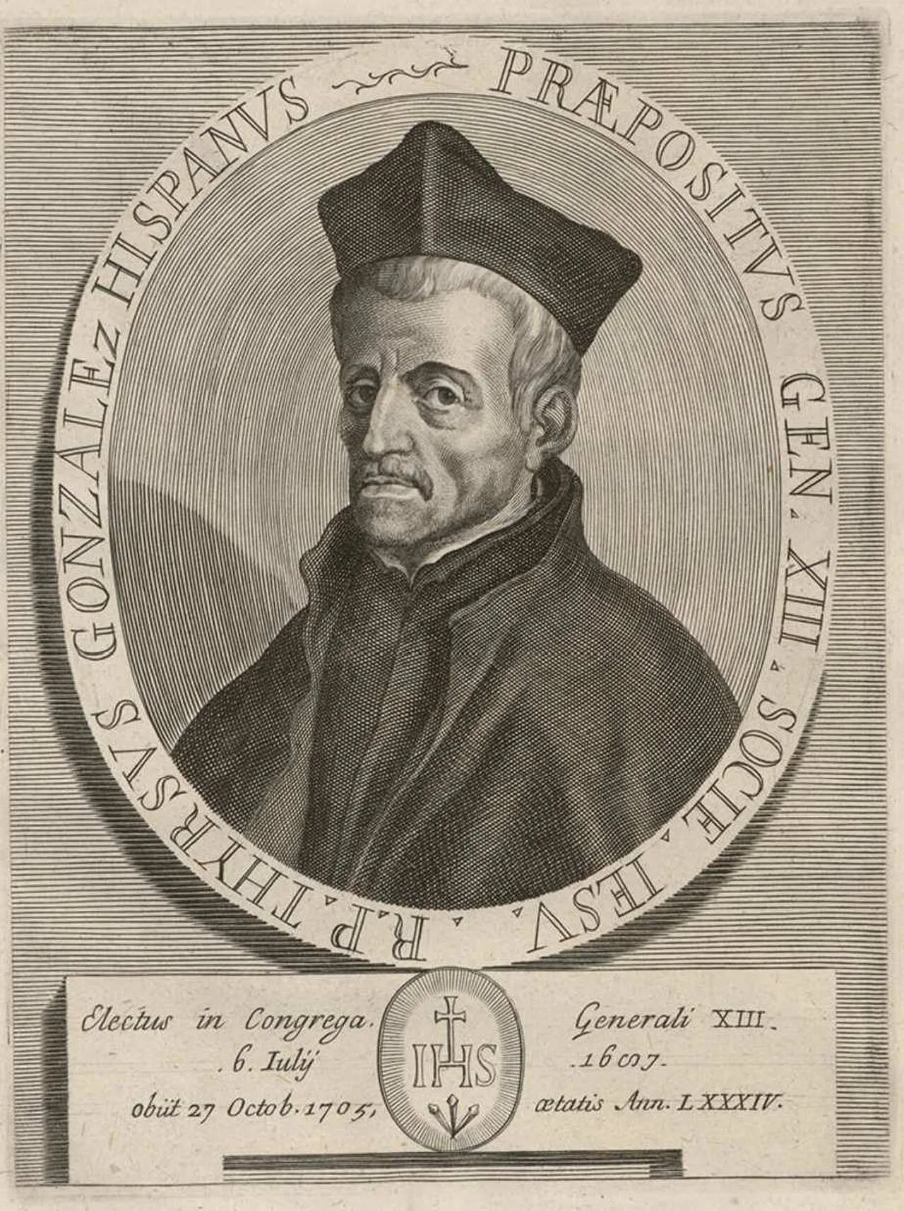 Portrait of Thyrsus González (1624–1705) – memorial page