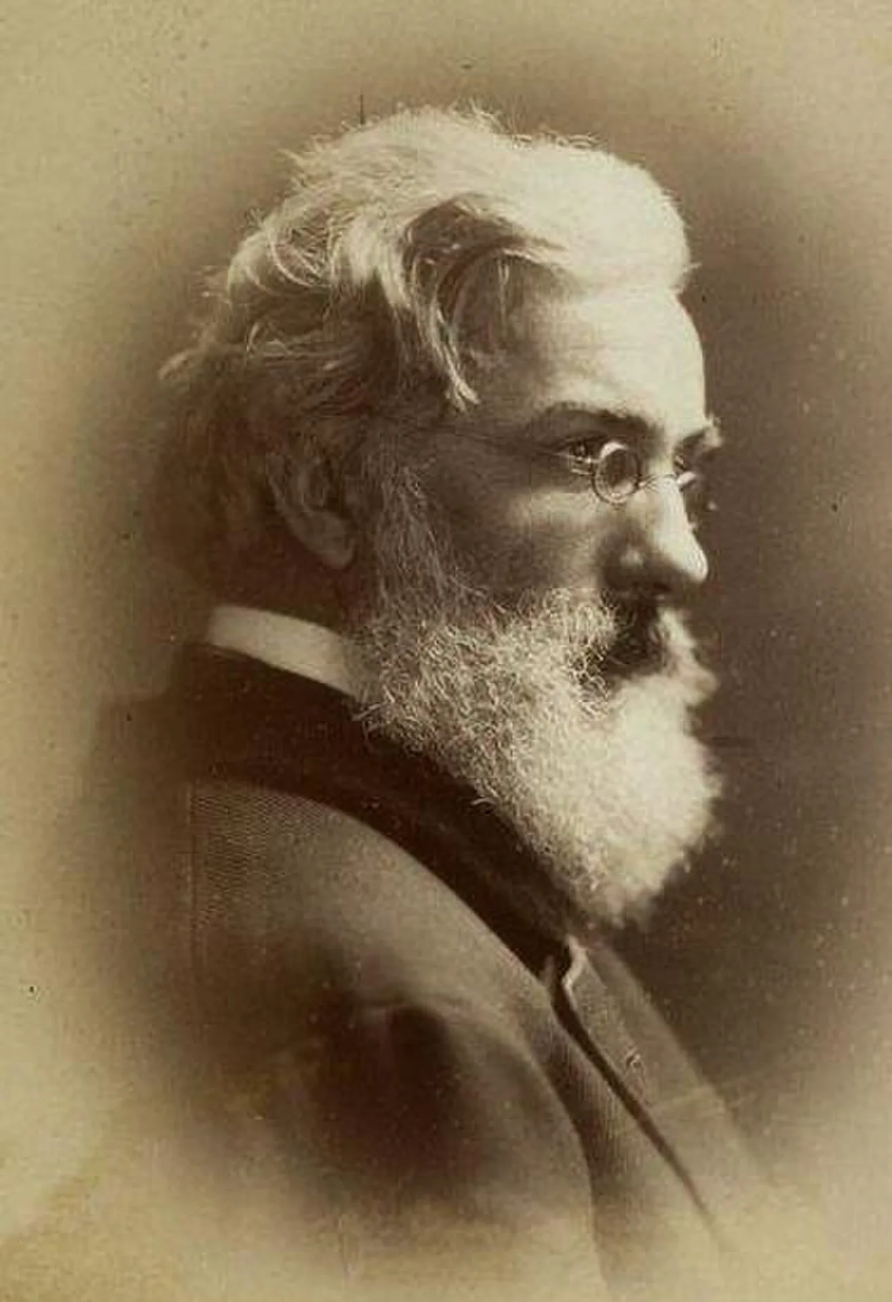 Porträt von Ernst Ravenstein (1834–1913) – Gedenkseite
