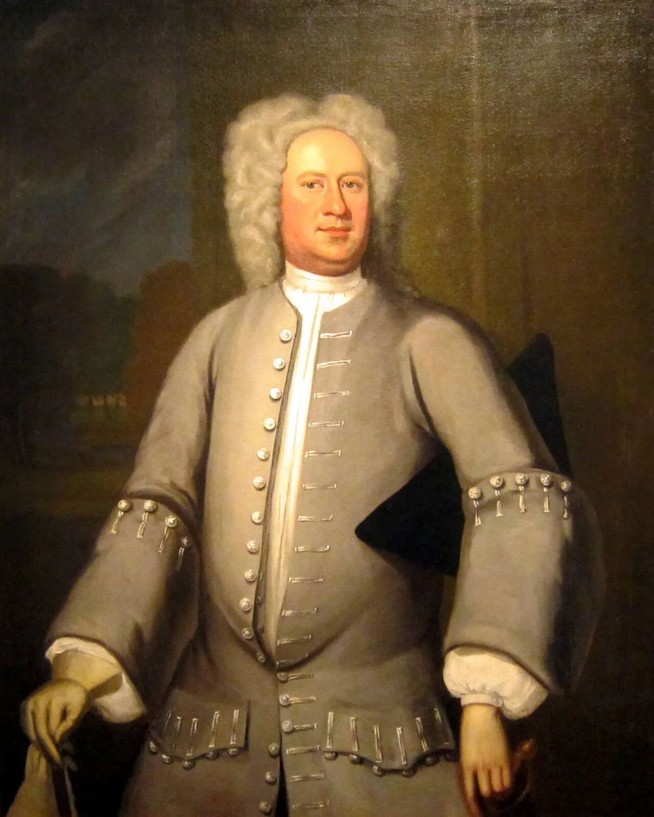 Porträt von Robert King Carter (1663–1732) – Gedenkseite