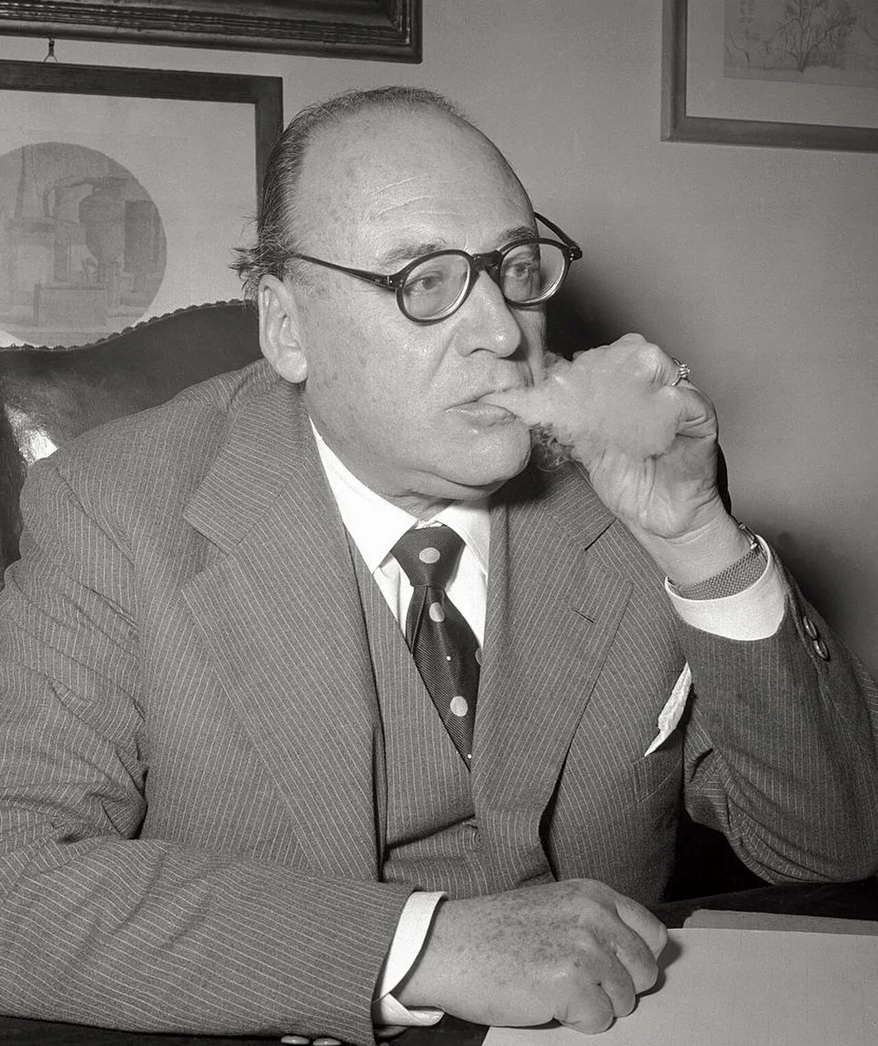 Porträt von Riccardo Bacchelli (1891–1985) – Gedenkseite