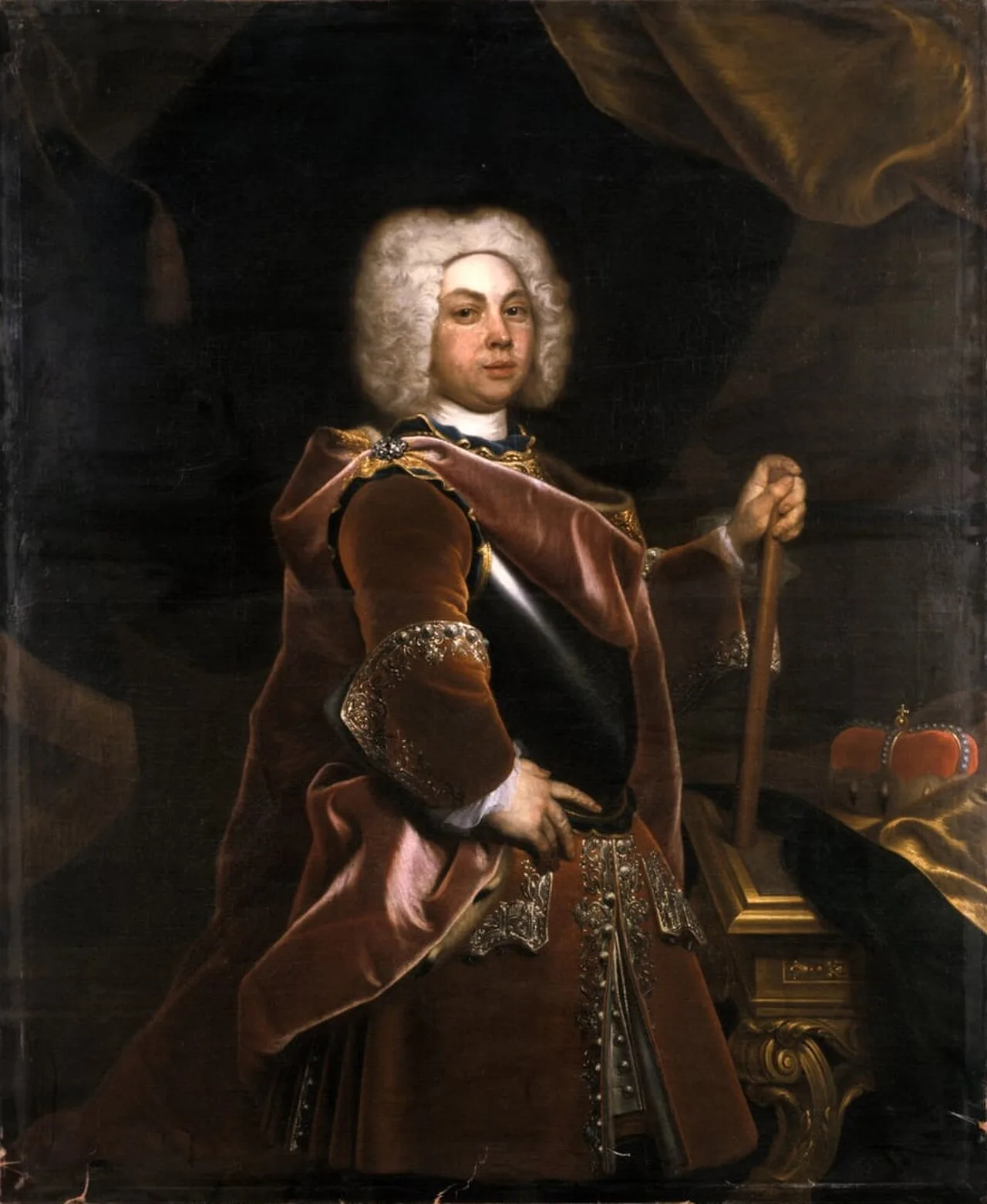 Porträt von Friedrich III. (1699–1772) – Gedenkseite