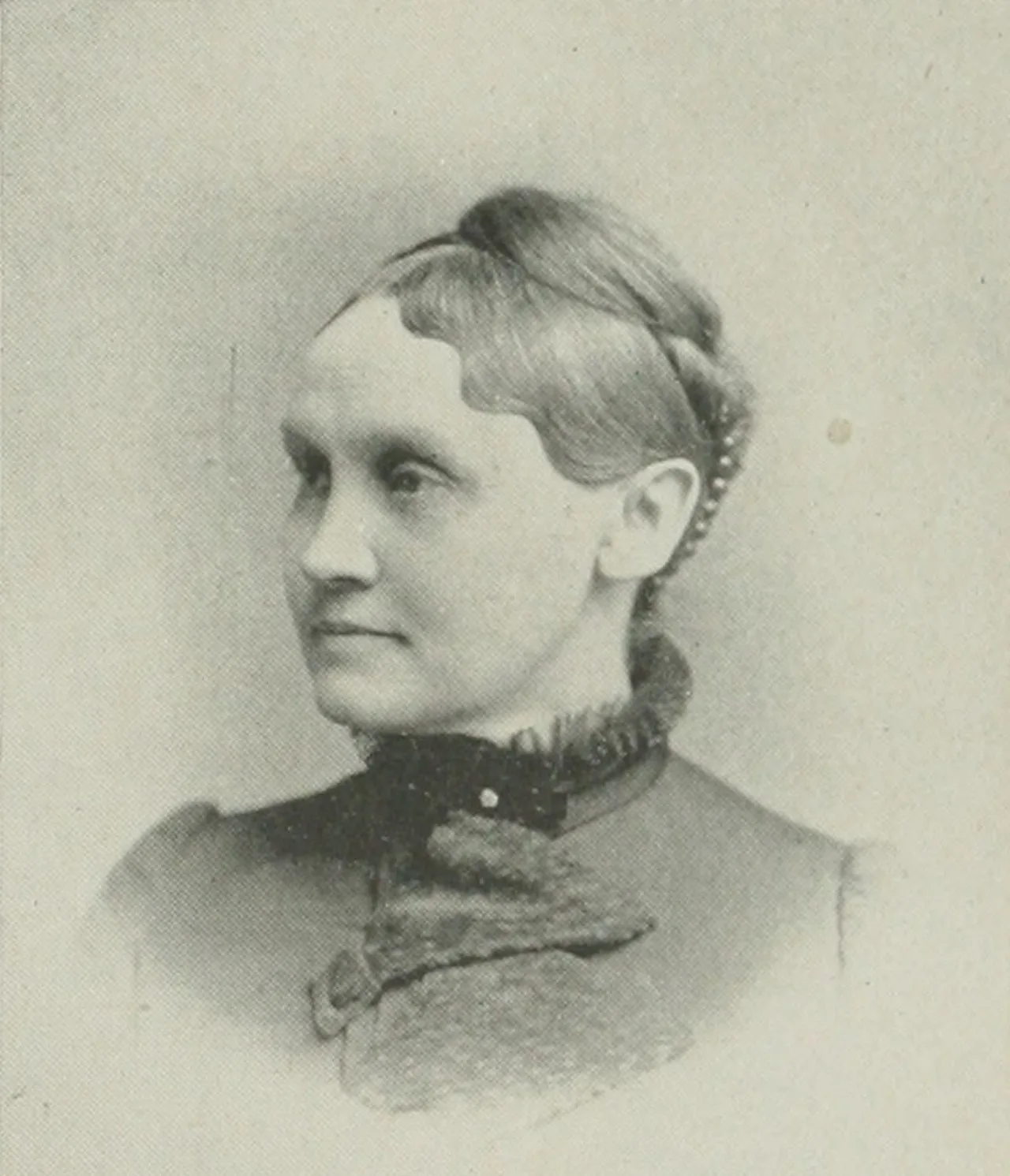Portrait of Esther Baker Steele (1835–1911) – memorial page