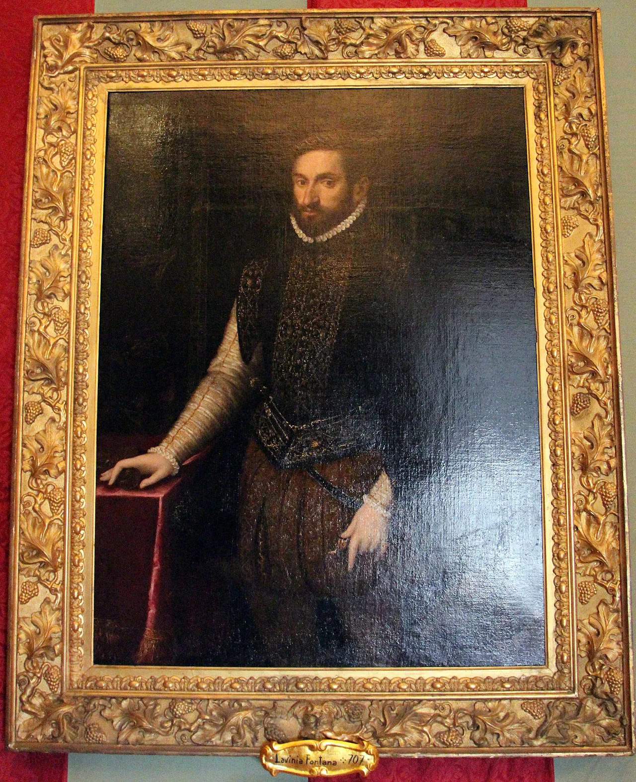 Porträt von Andrea II Doria (1570–1612) – Gedenkseite