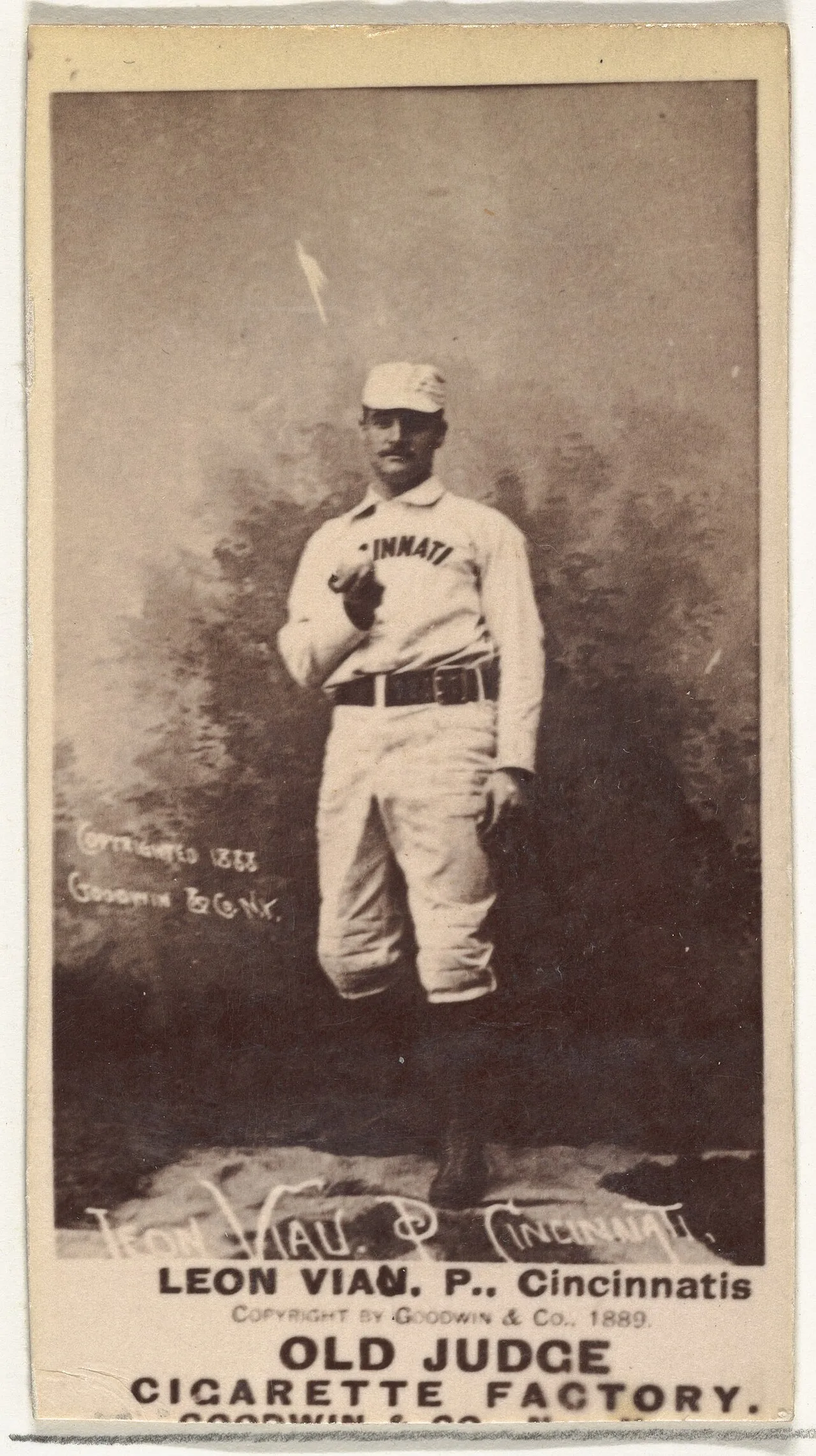 Porträt von Lee Viau (1866–1947) – Gedenkseite