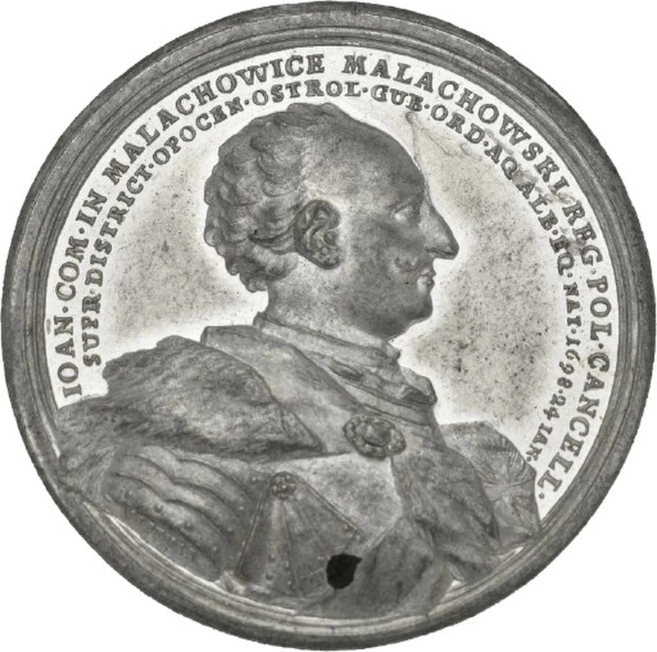 Porträt von Lorenz Christoph Mizler (1711–1778) – Gedenkseite