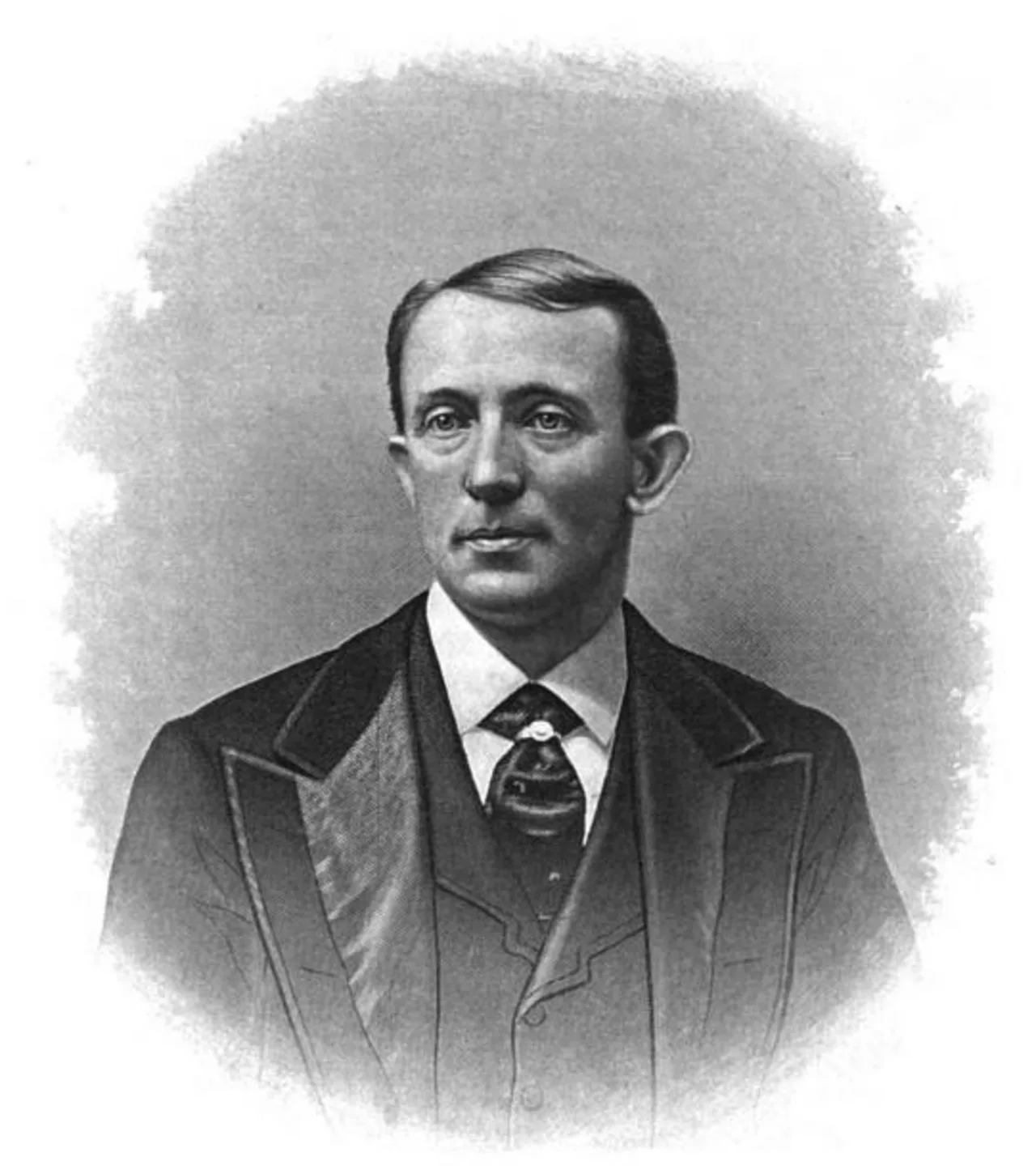 Porträt von Lewis J. Powers (1837–1915) – Gedenkseite