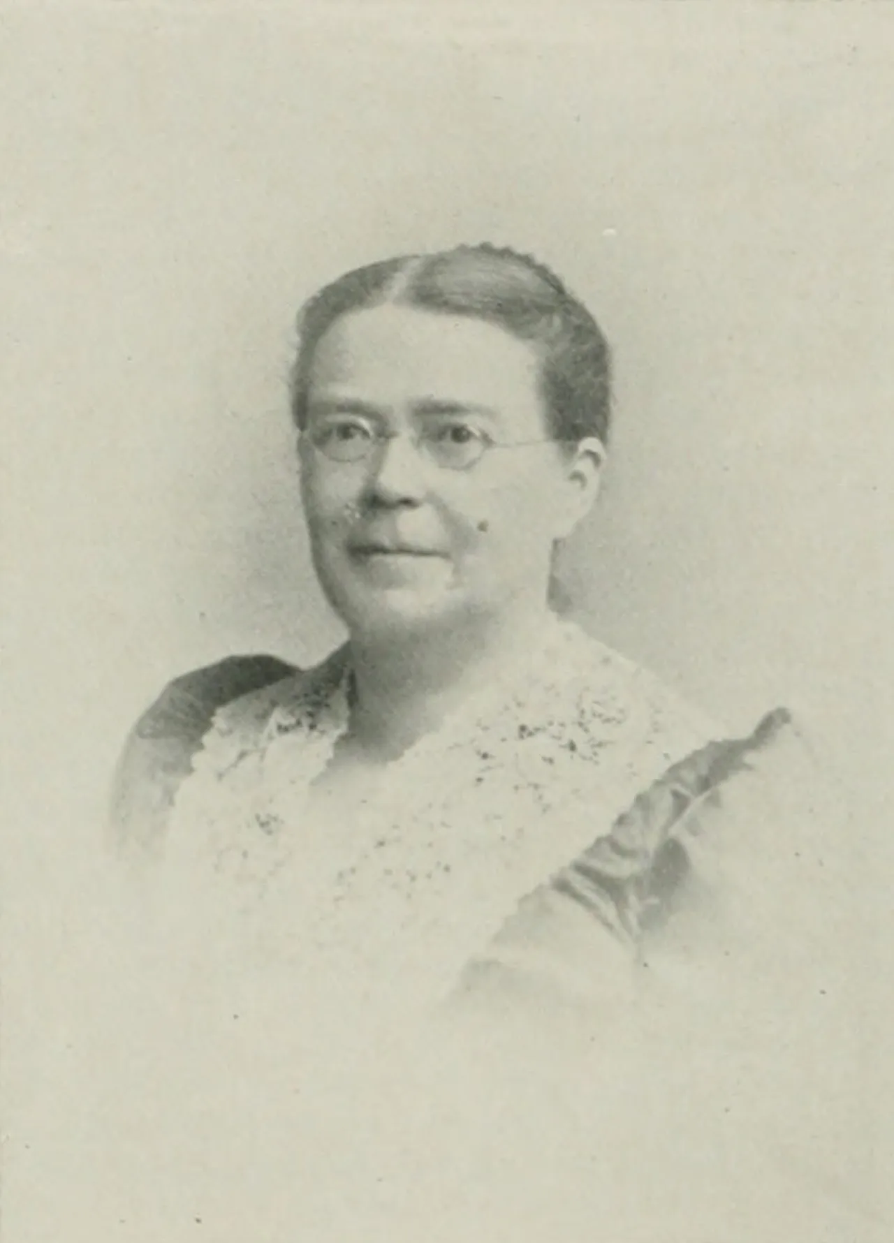 Porträt von Julia A. Orum (1843–1904) – Gedenkseite
