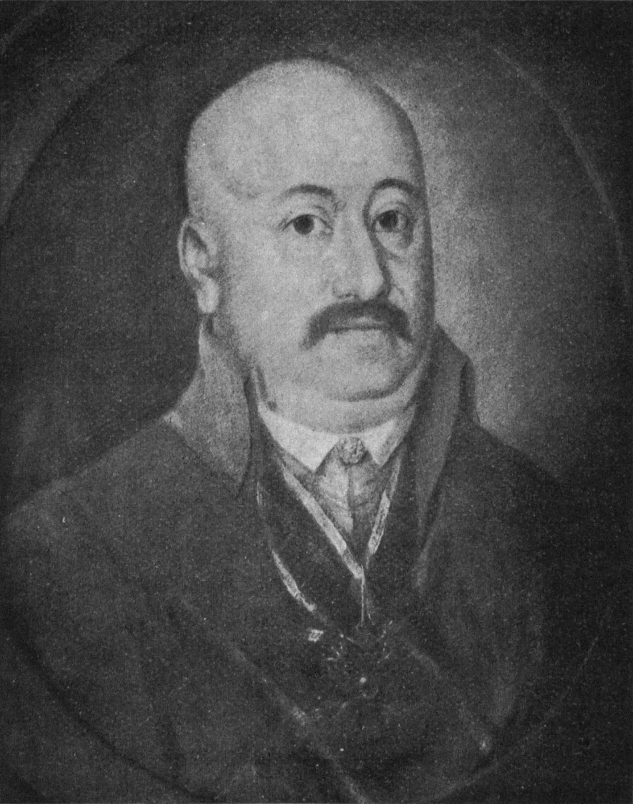 Porträt von Jan Nikodem Łopaciński (1747–1810) – Gedenkseite