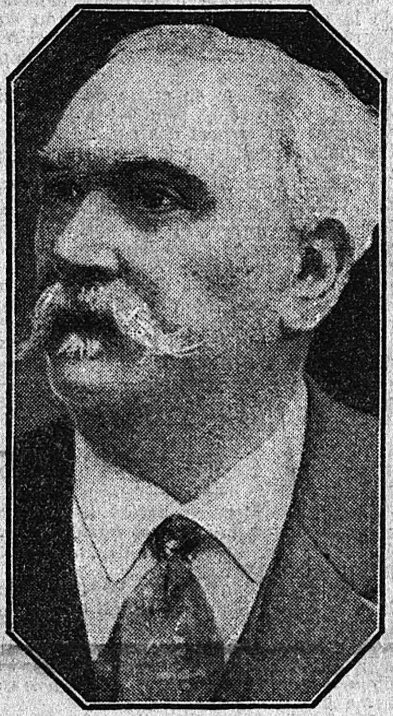 Porträt von Henri des Houx (1848–1911) – Gedenkseite