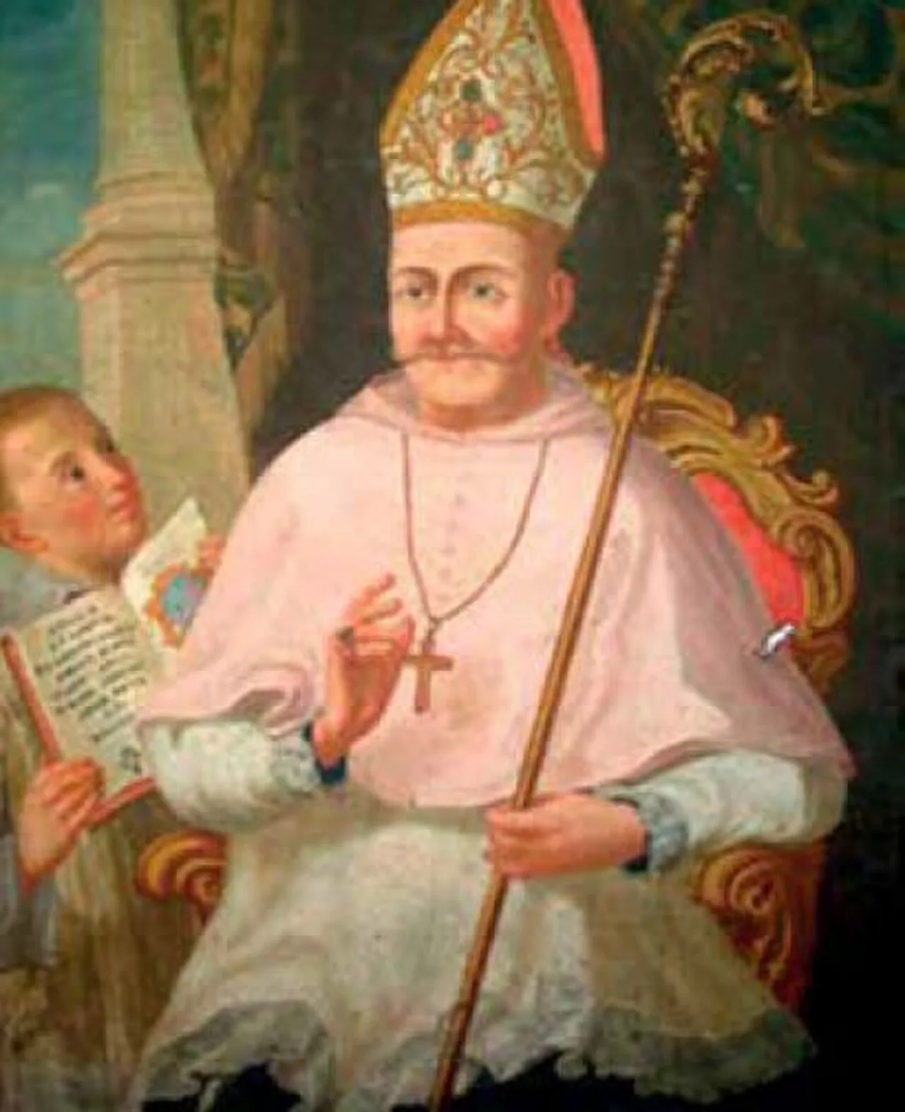 Porträt von Bishop fra Grgo Ilić (1736–1813) – Gedenkseite