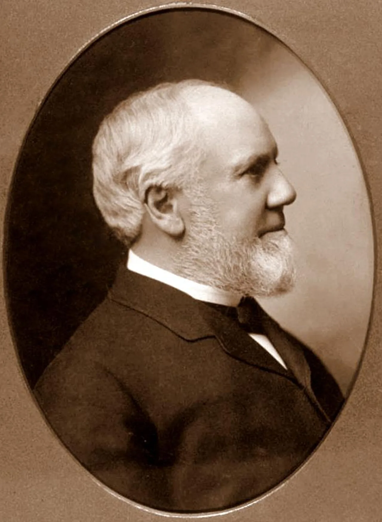 Porträt von Lloyd Tevis (1824–1899) – Gedenkseite