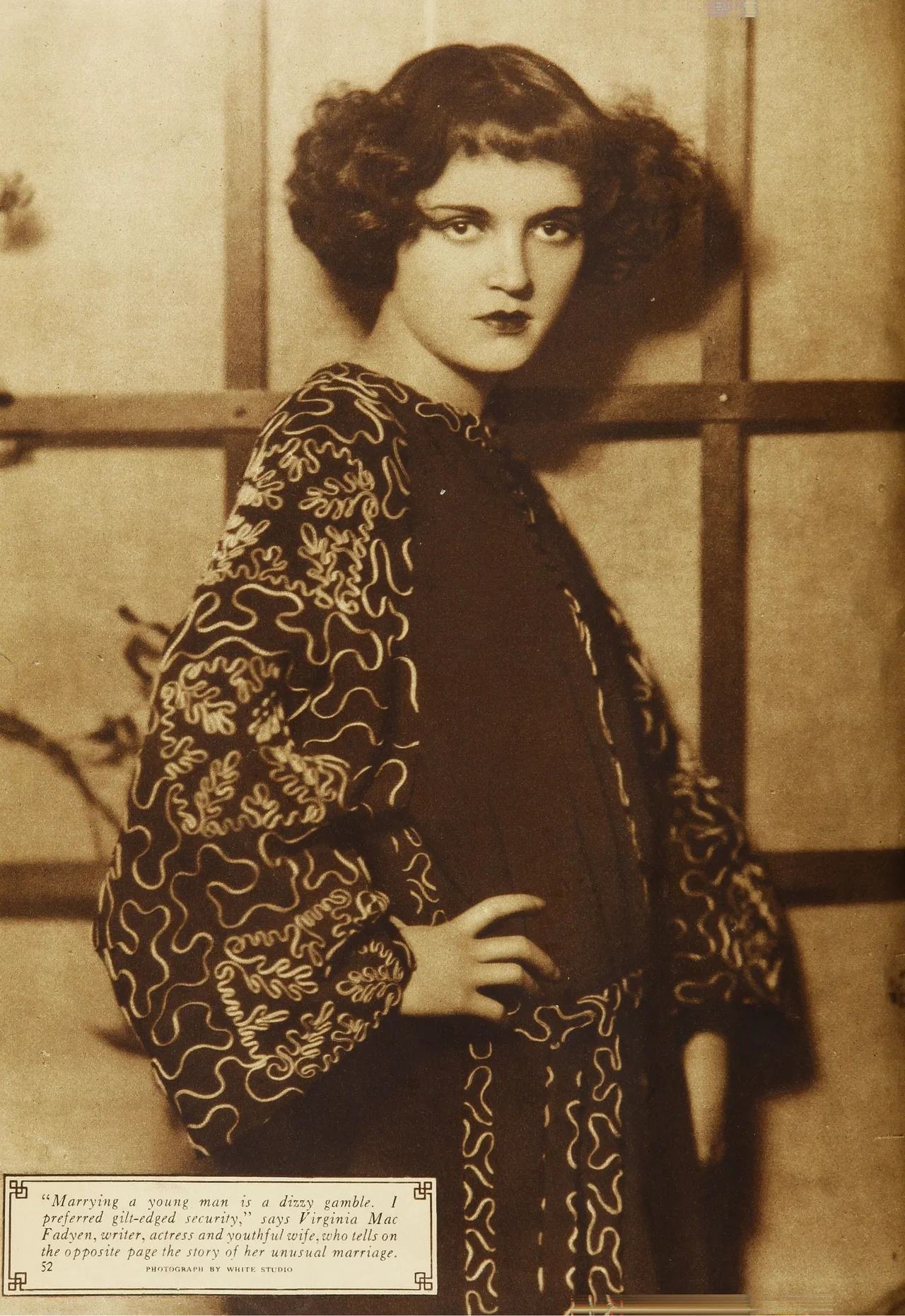Porträt von Virginia MacFadyen (1900–1966) – Gedenkseite