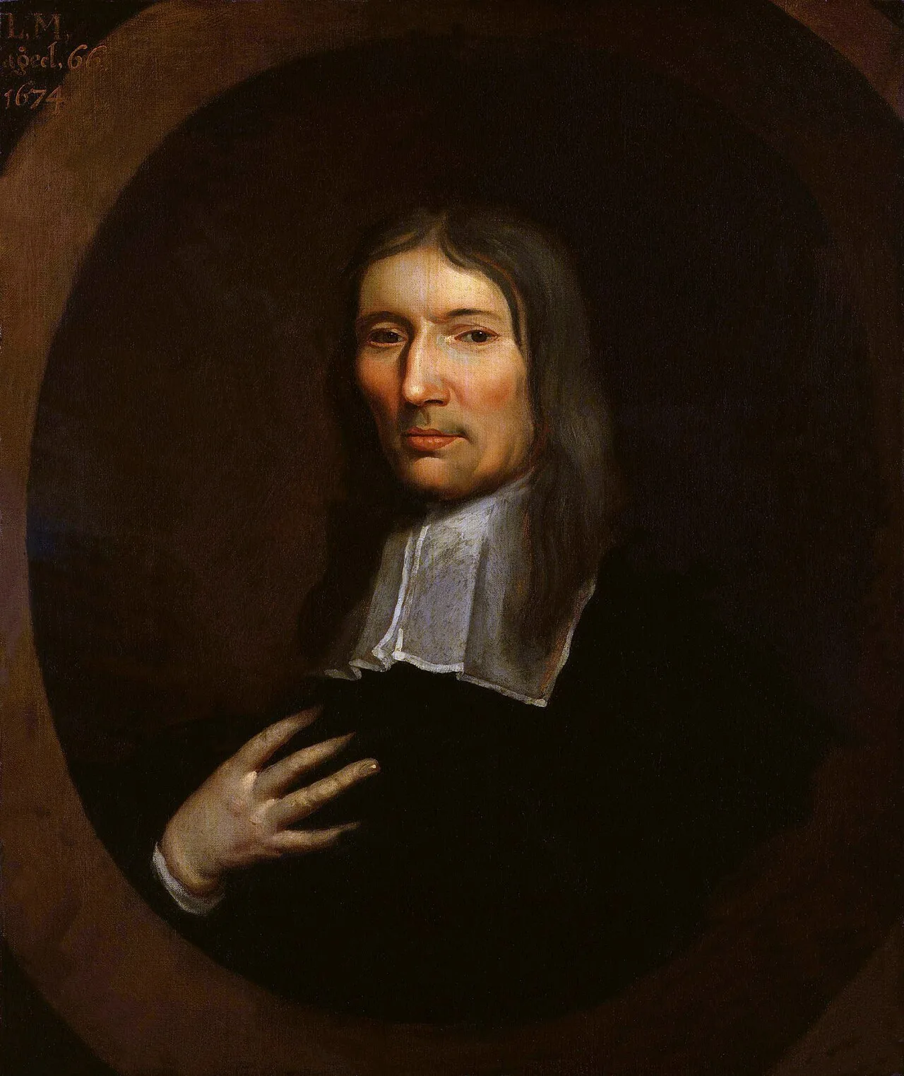 Porträt von Lodowicke Muggleton (1609–1698) – Gedenkseite
