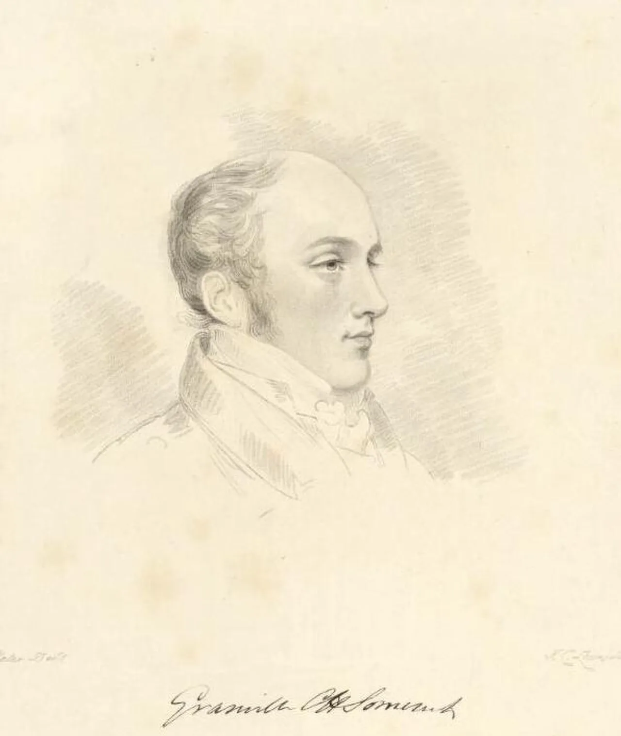 Portrait of Lord Granville Somerset (1792–1848) – memorial page