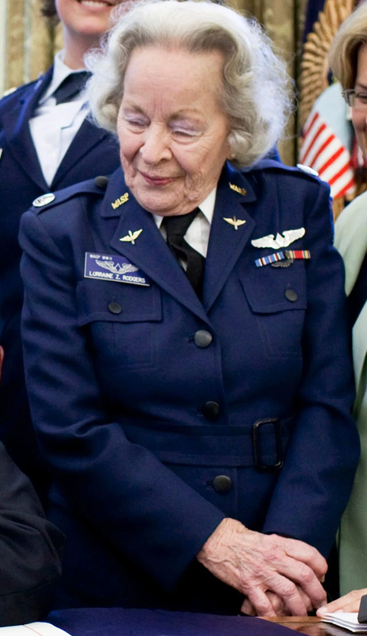 Porträt von Lorraine Rodgers (1921–2018) – Gedenkseite