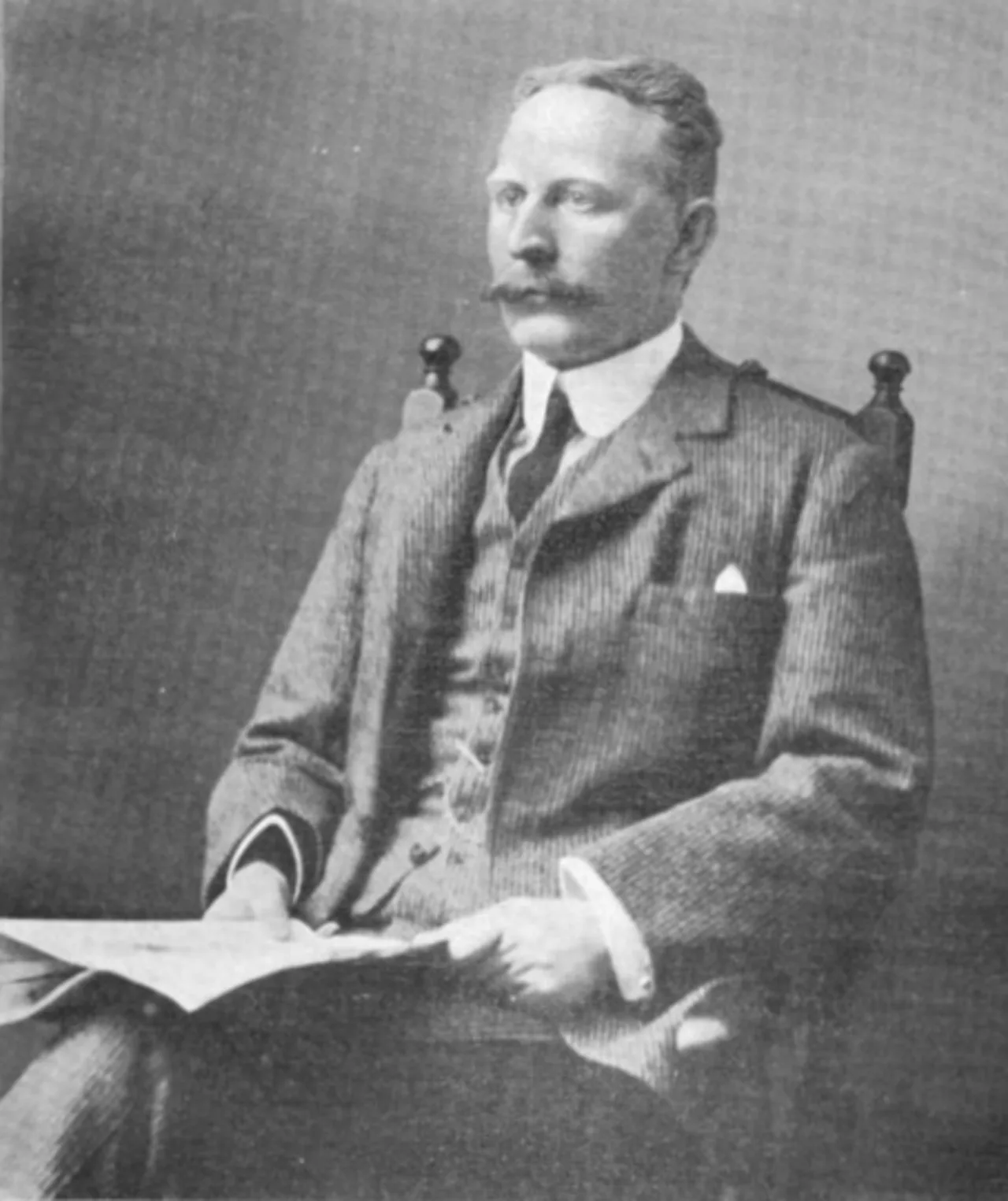 Porträt von Louis Dane (1856–1946) – Gedenkseite