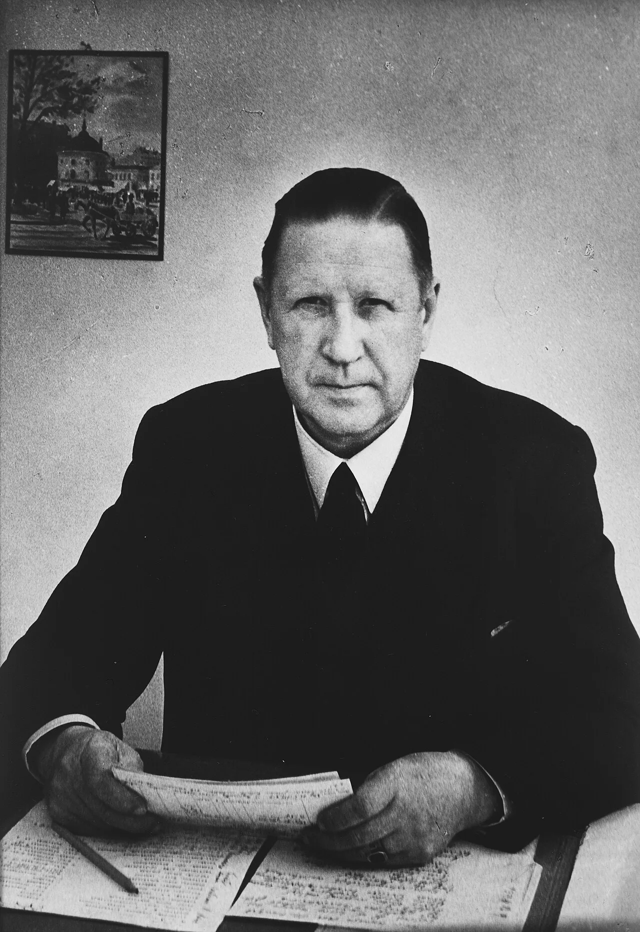 Portrait of Arno Tuurna (1894–1976) – memorial page