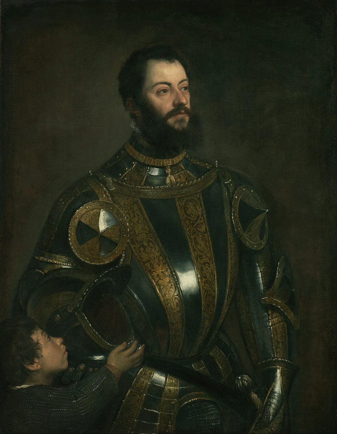 Porträt von Alfonso d’Avalos (1502–1546) – Gedenkseite
