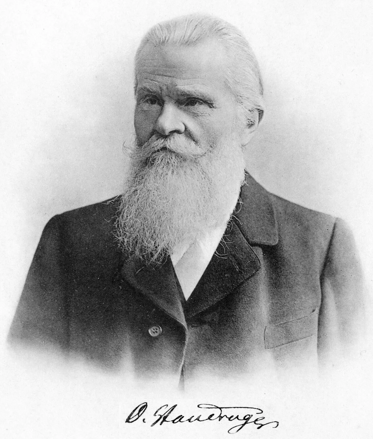 Portrait of Otto Staudinger (1830–1900) – memorial page