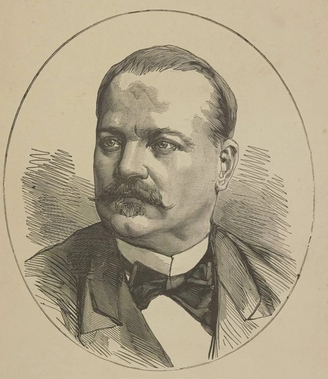 Porträt von Paul Flatters (1832–1881) – Gedenkseite