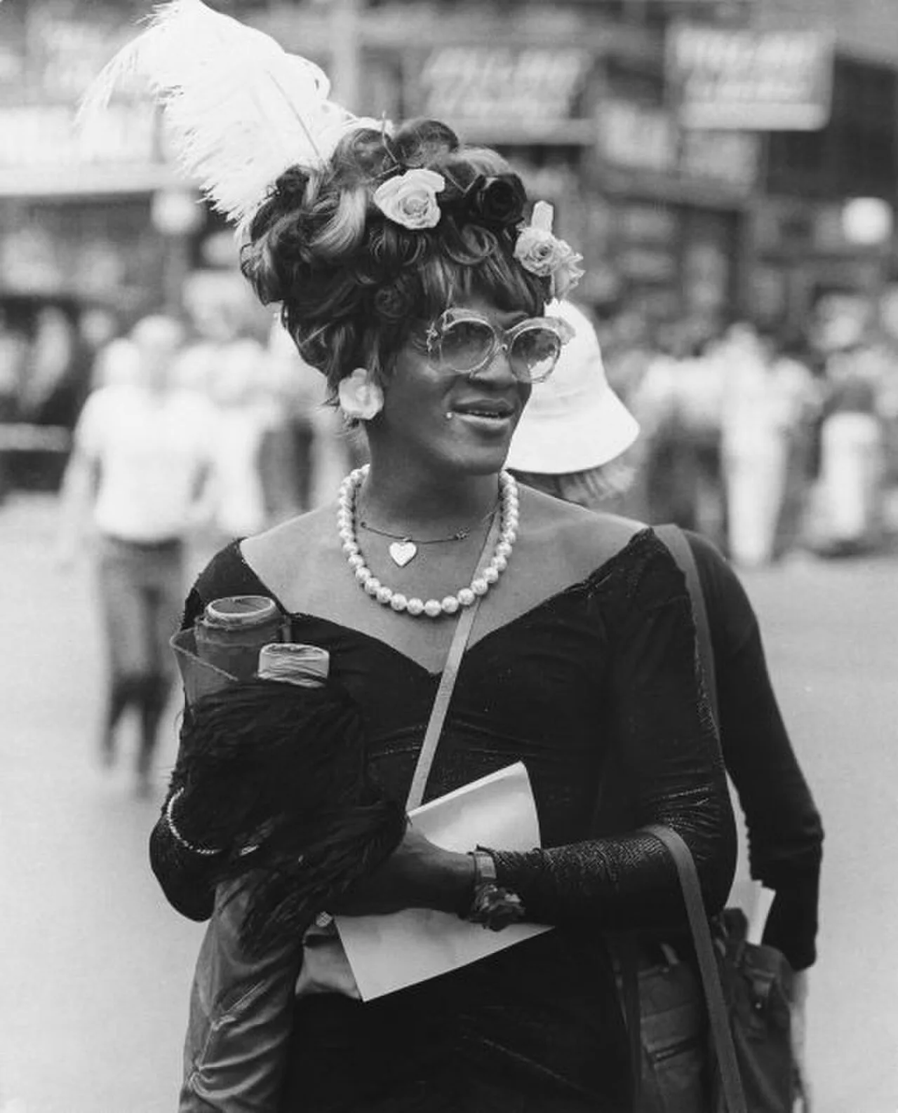 Porträt von Marsha P. Johnson (1945–1992) – Gedenkseite