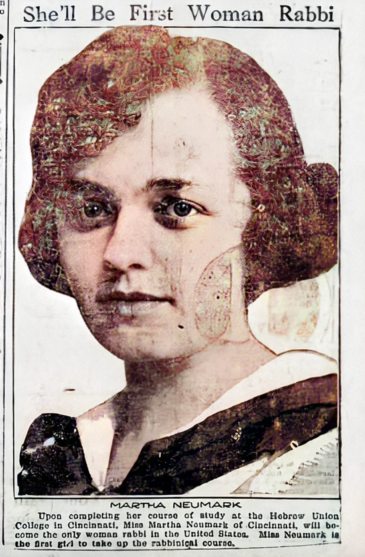 Portrait of Martha Neumark (1904–1981) – memorial page
