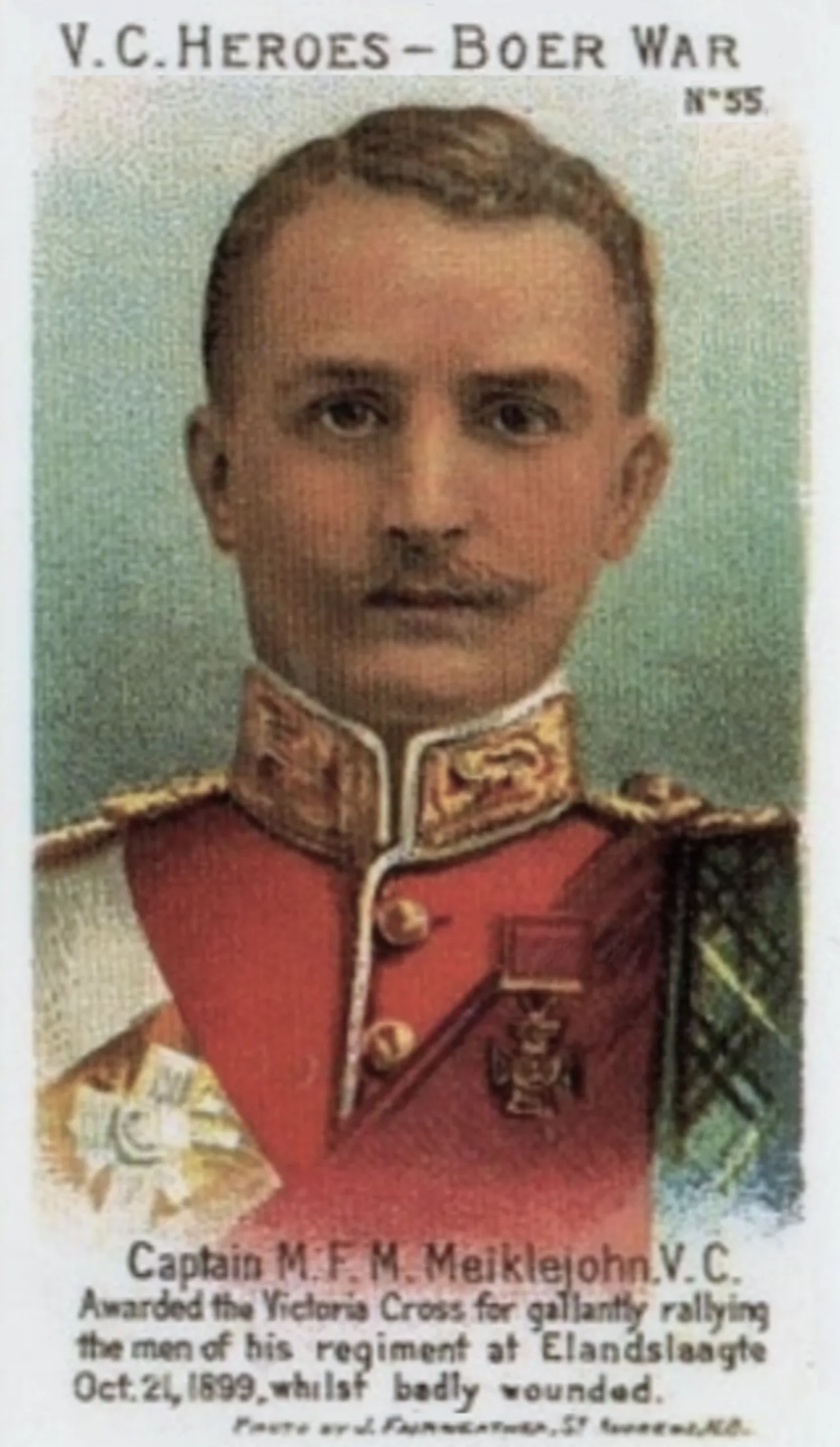 Porträt von Matthew Fontaine Maury Meiklejohn (1870–1913) – Gedenkseite
