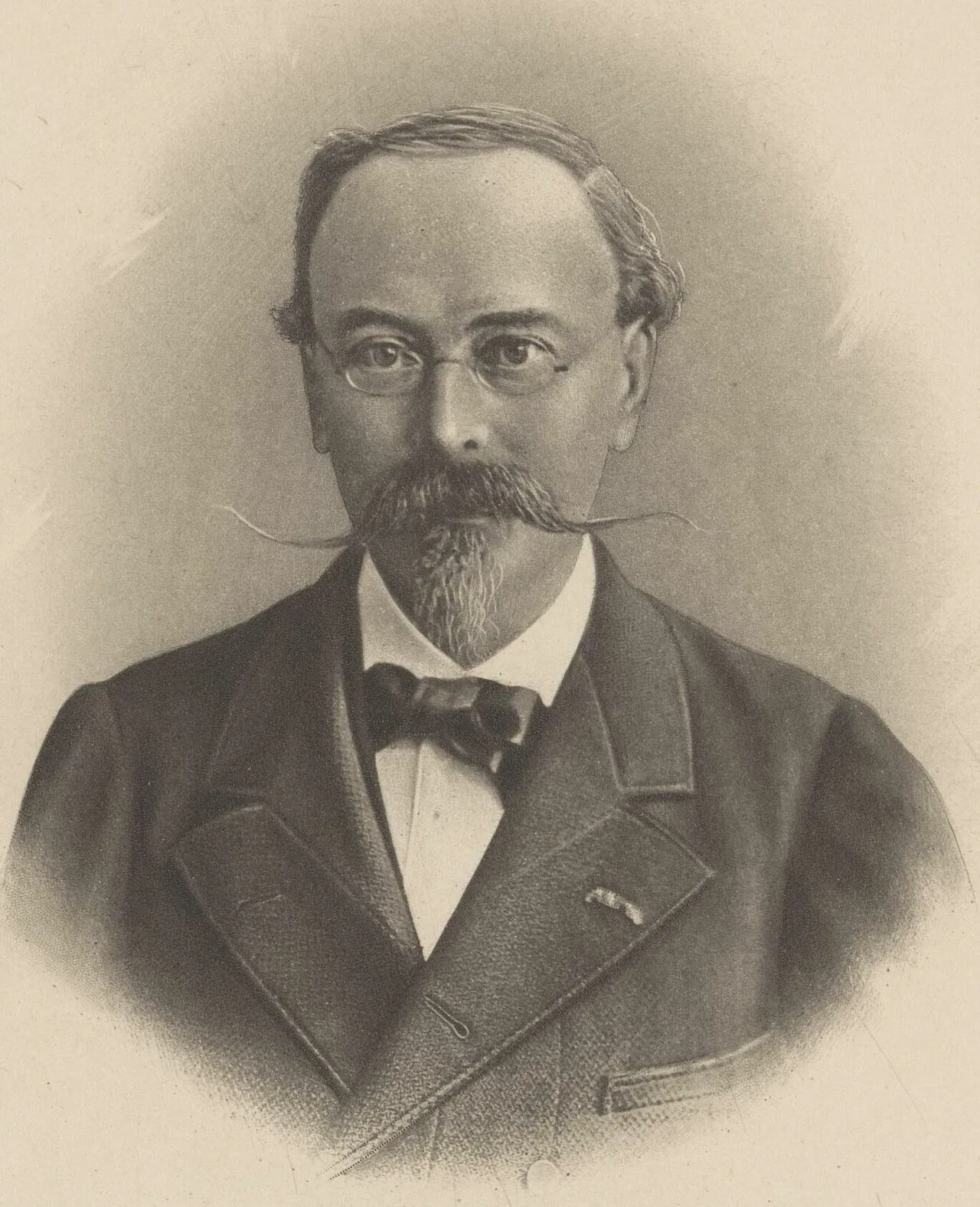 Porträt von Francois Massieu (1832–1896) – Gedenkseite