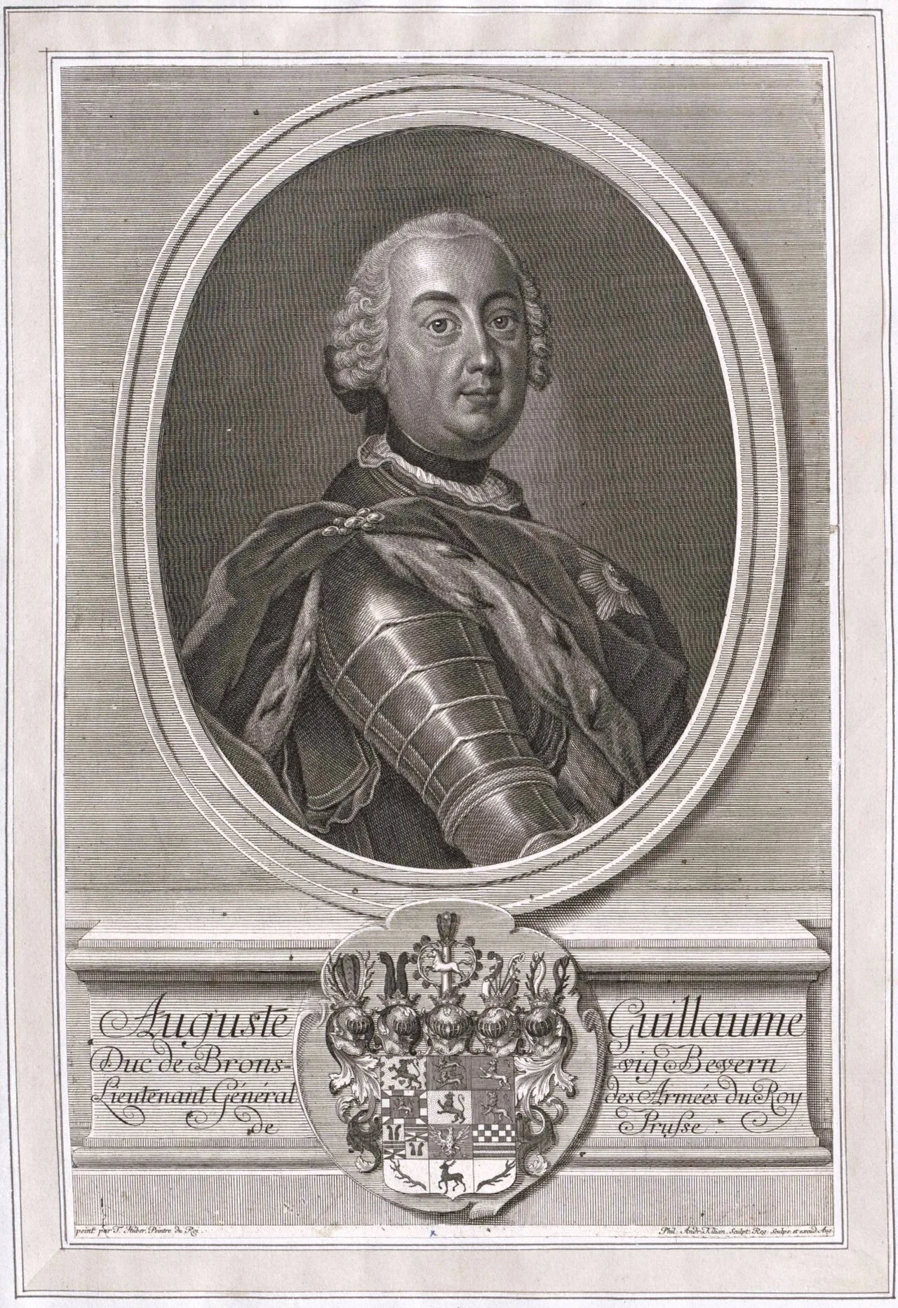 Portrait of August Wilhelm (1715–1781) – memorial page