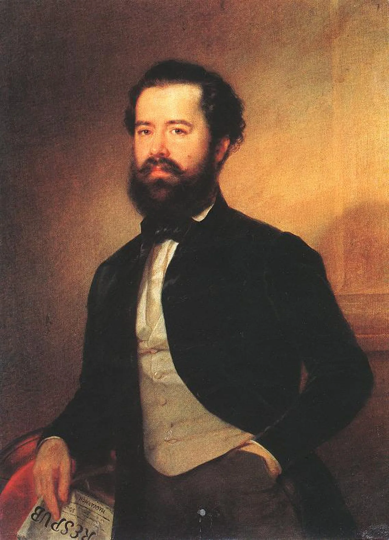 Portrait of Bertalan Szemere (1812–1869) – memorial page