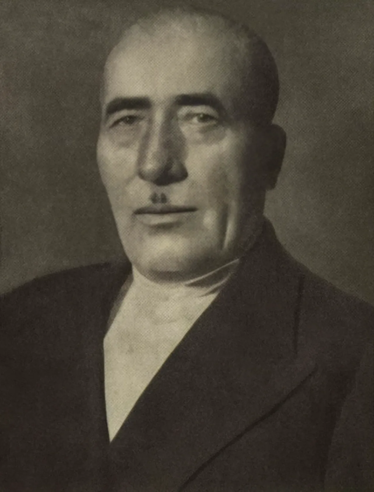 Porträt von Mir Bashir Gasimov (1879–1949) – Gedenkseite