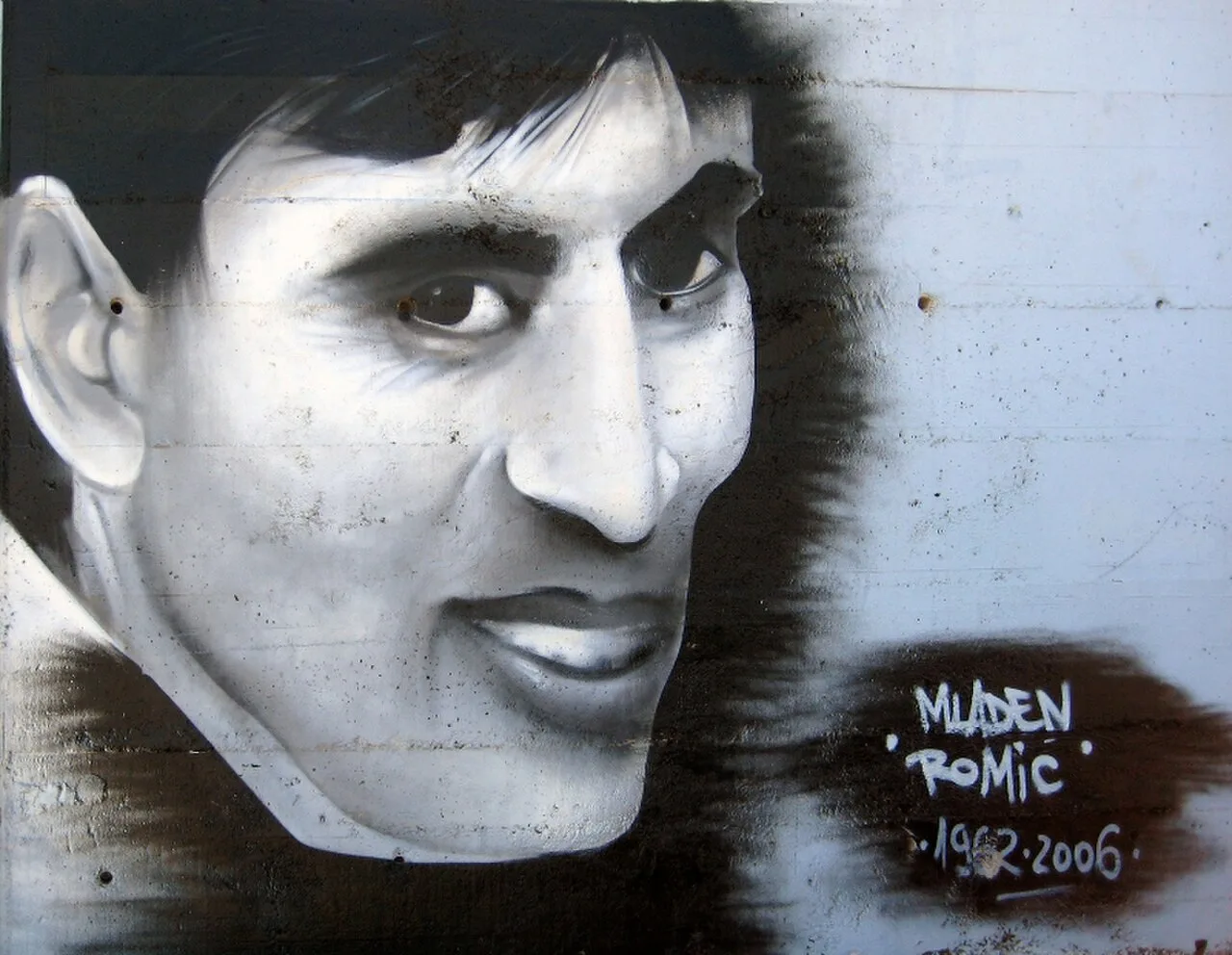 Portrait of Mladen Romić (1962–2006) – memorial page