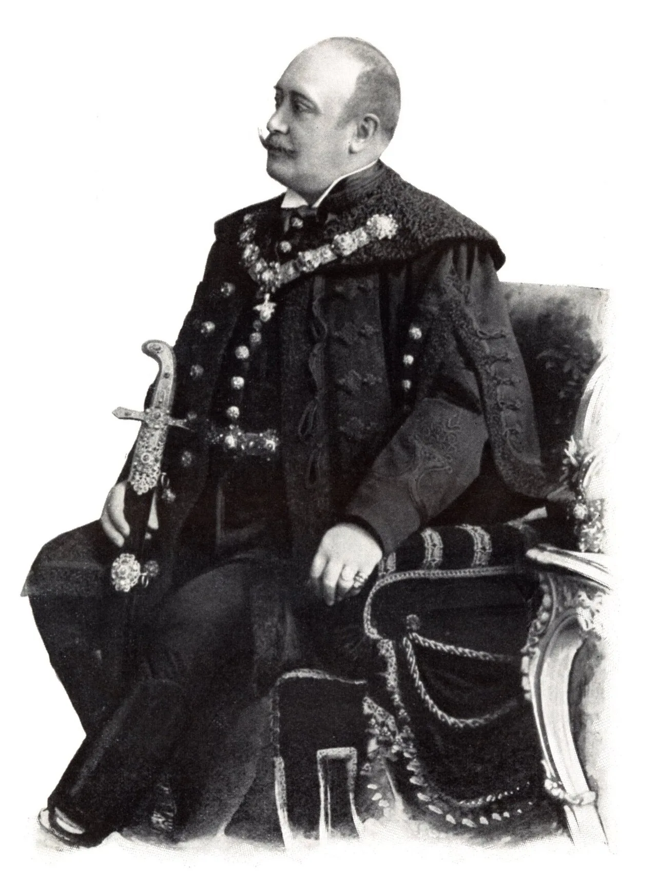 Porträt von Ferenc Kossuth (1841–1914) – Gedenkseite